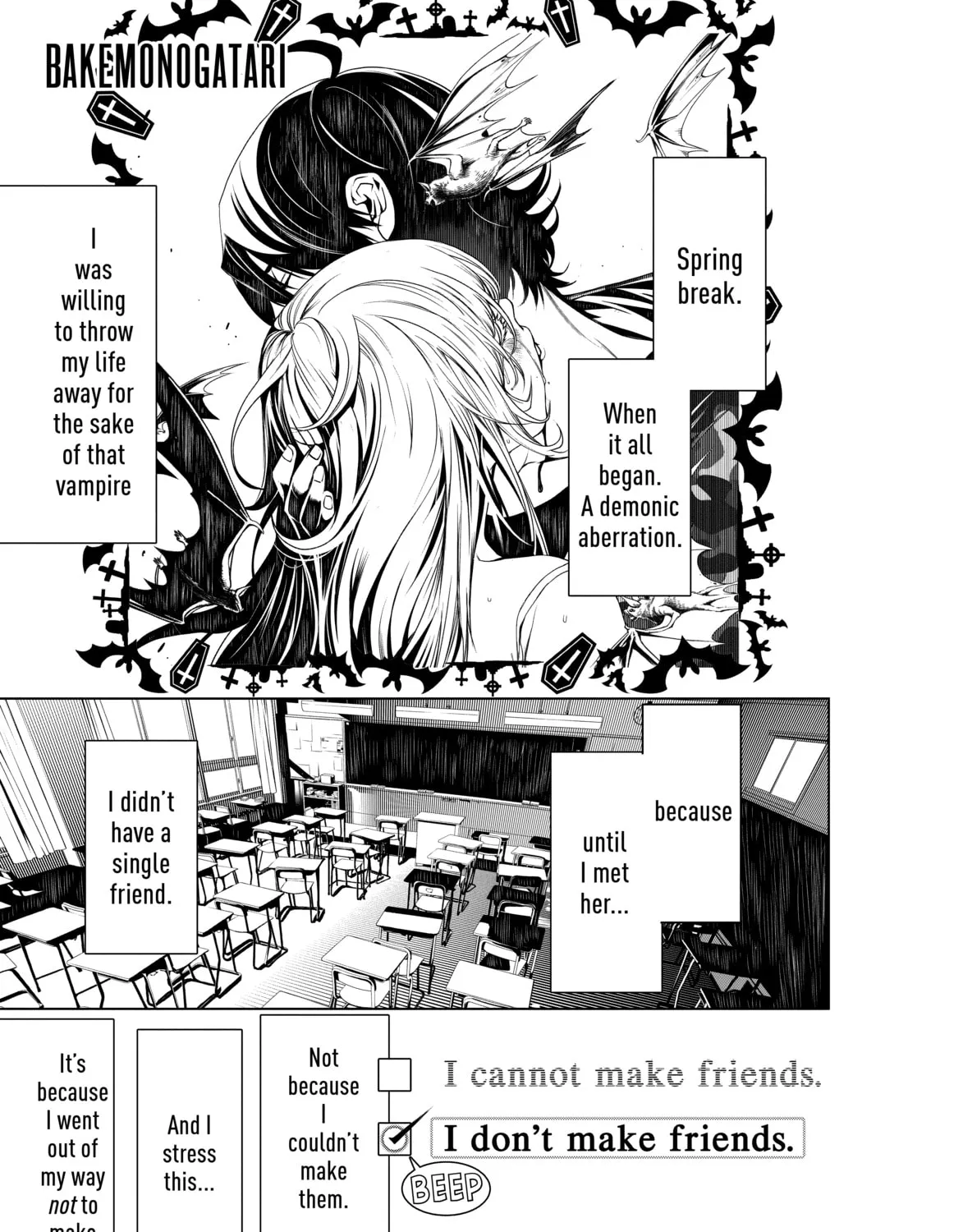 Read Bakemonogatari chapter 9 image 0 on Lezhin