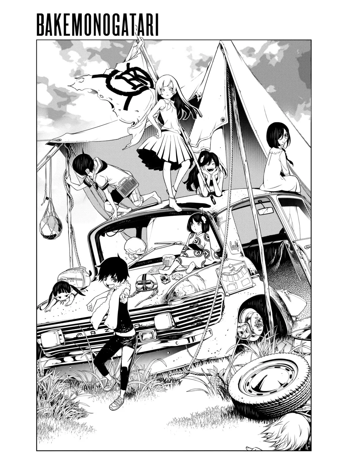 Read Bakemonogatari chapter 90 image 0 on Lezhin