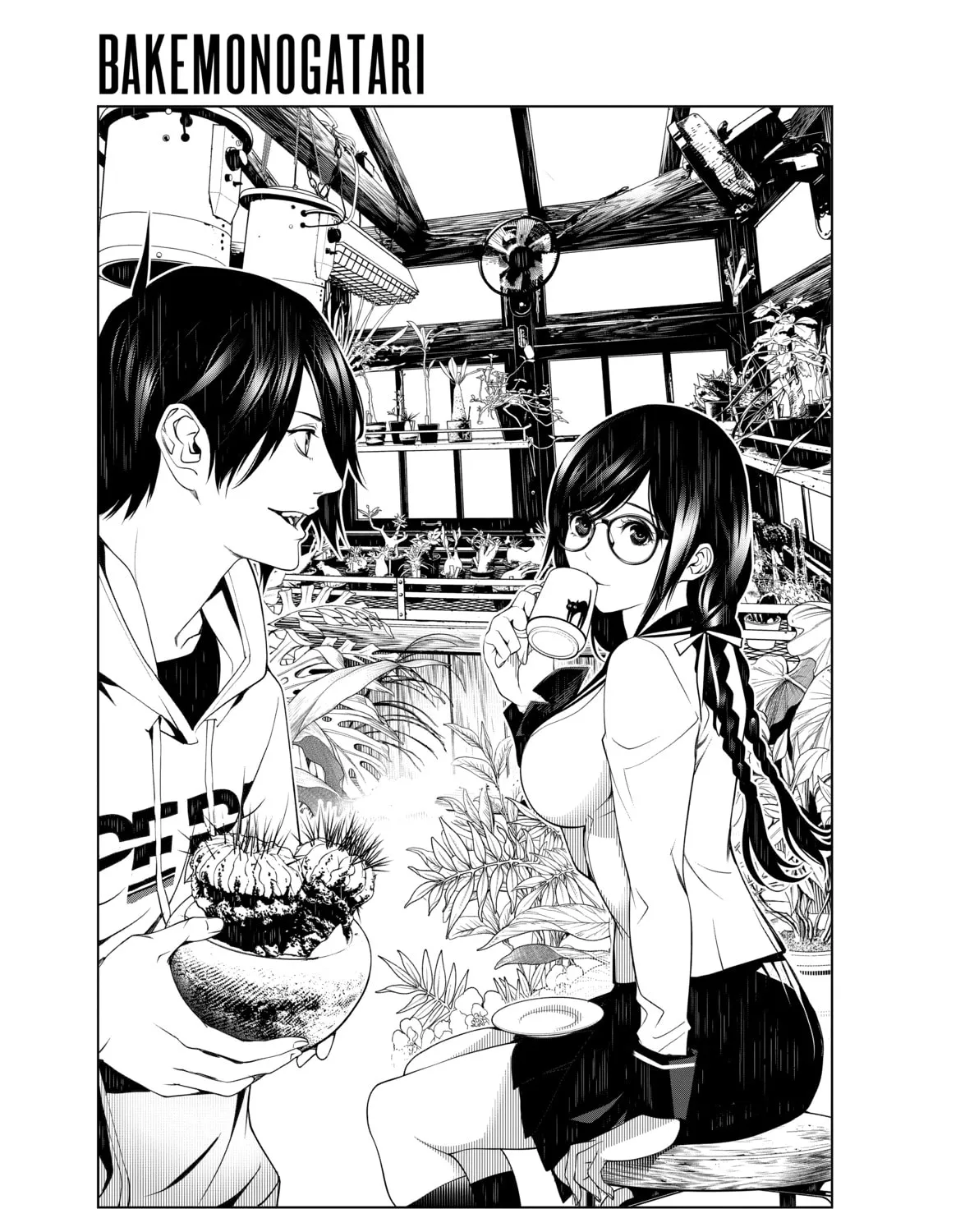 Read Bakemonogatari chapter 91 image 0 on Lezhin