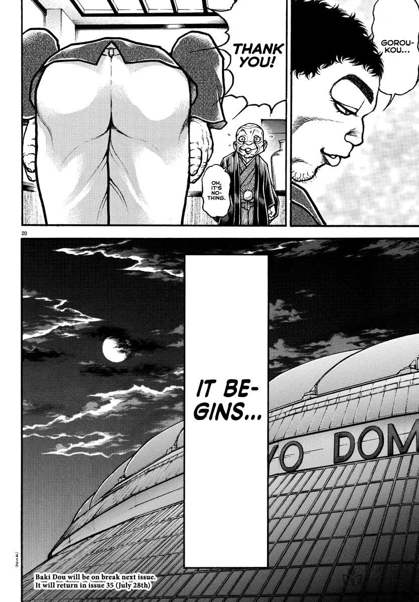 Read Baki Dou (2018) chapter 129 image 19 on Lezhin