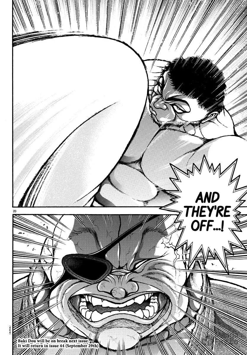 Read Baki Dou (2018) chapter 132 image 17 on Lezhin