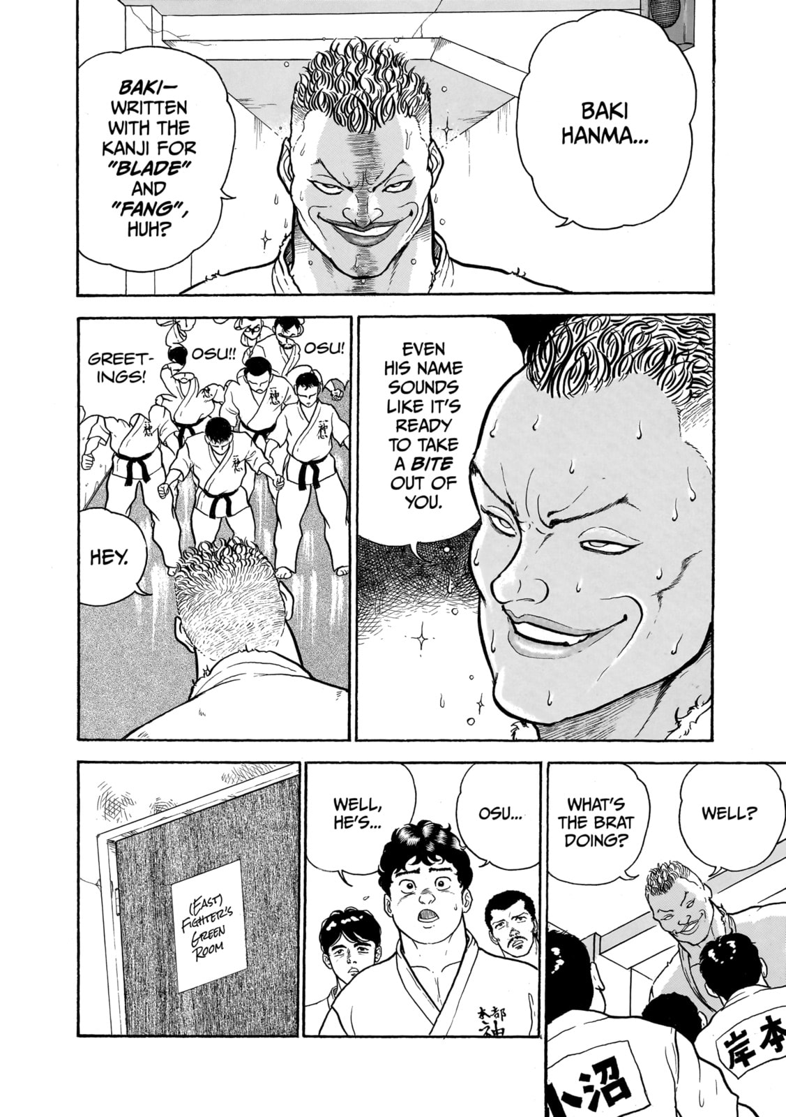 Read Baki the Grappler (Perfect Edition) chapter 1 image 13 on Lezhin
