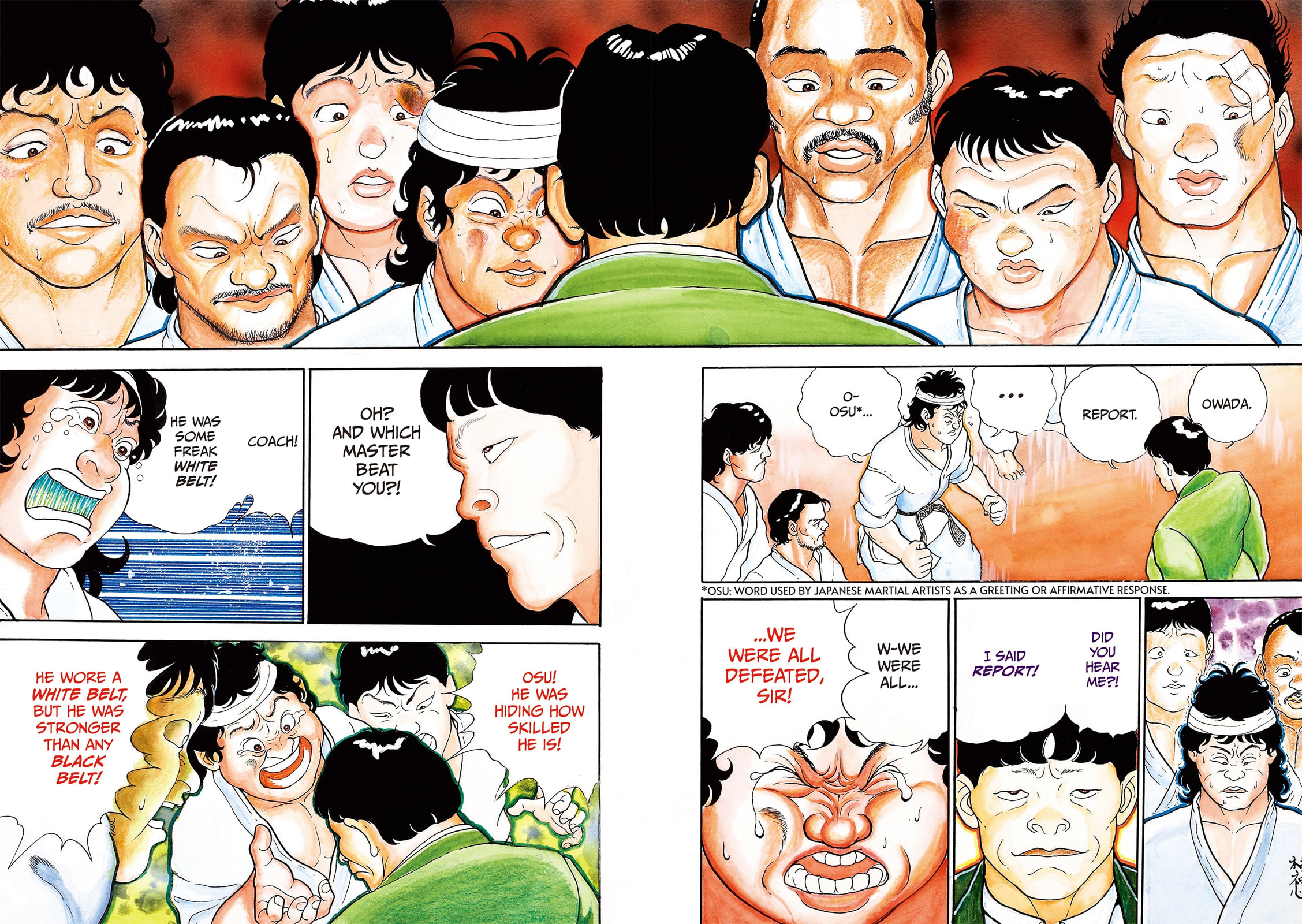 Read Baki the Grappler (Perfect Edition) chapter 1 image 2 on Lezhin