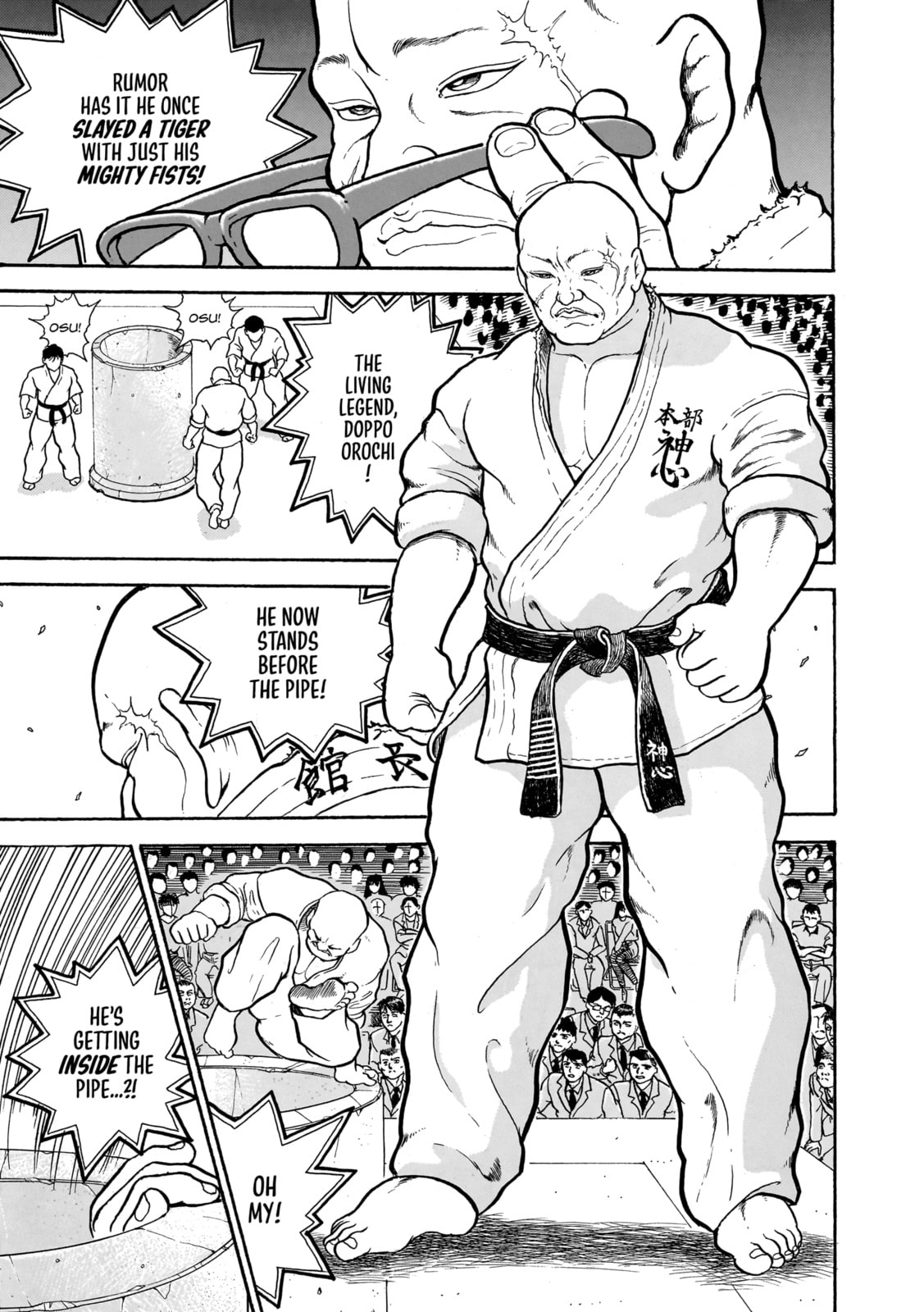 Read Baki the Grappler (Perfect Edition) chapter 1 image 20 on Lezhin