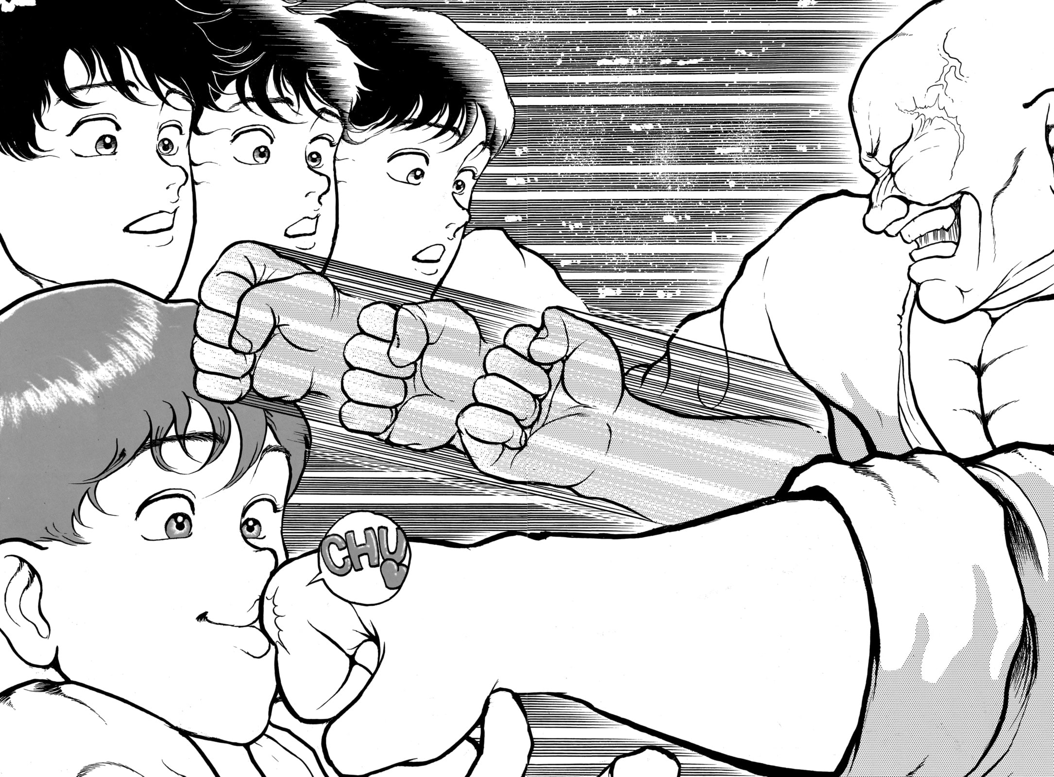 Read Baki the Grappler (Perfect Edition) chapter 1 image 37 on Lezhin