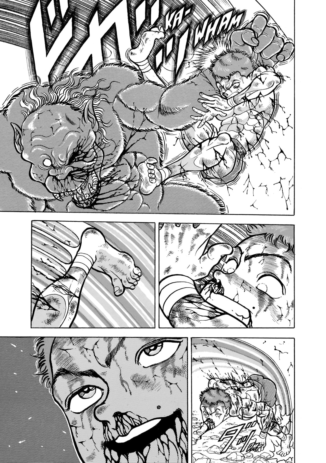 Read Baki the Grappler (Perfect Edition) chapter 103 image 13 on Lezhin