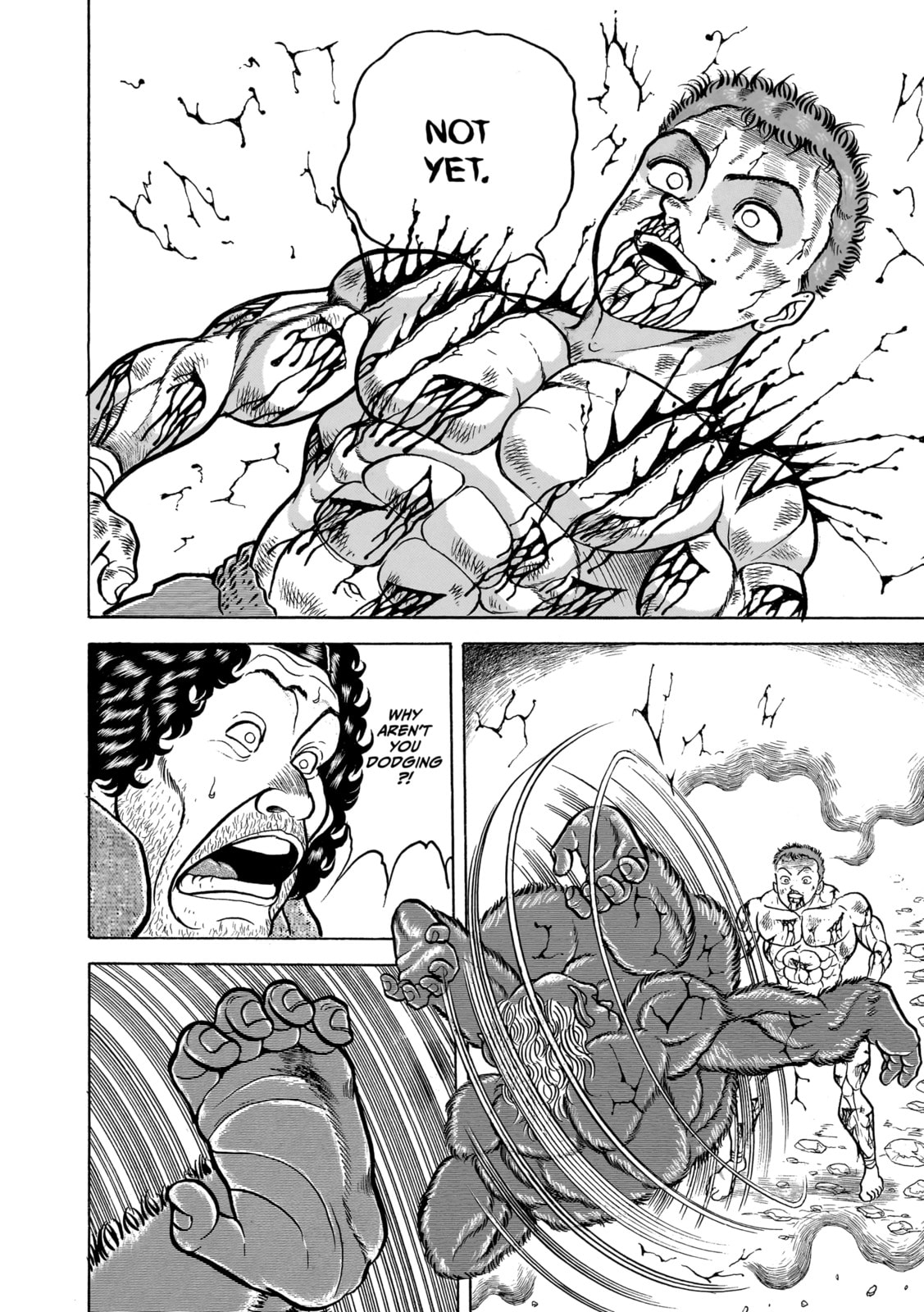 Read Baki the Grappler (Perfect Edition) chapter 103 image 22 on Lezhin