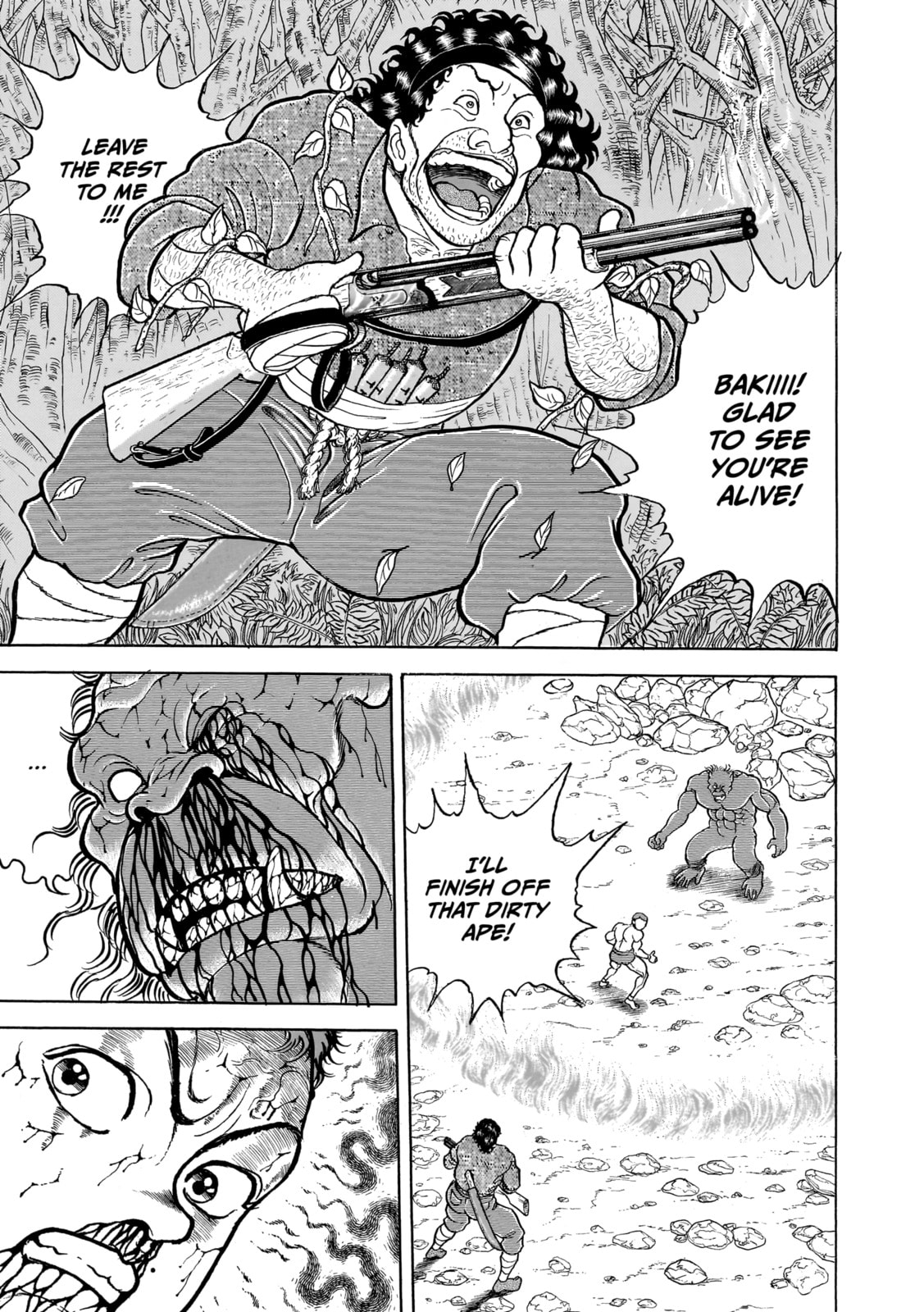 Read Baki the Grappler (Perfect Edition) chapter 103 image 3 on Lezhin
