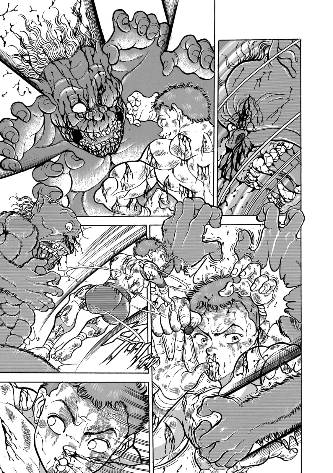 Read Baki the Grappler (Perfect Edition) chapter 103 image 9 on Lezhin