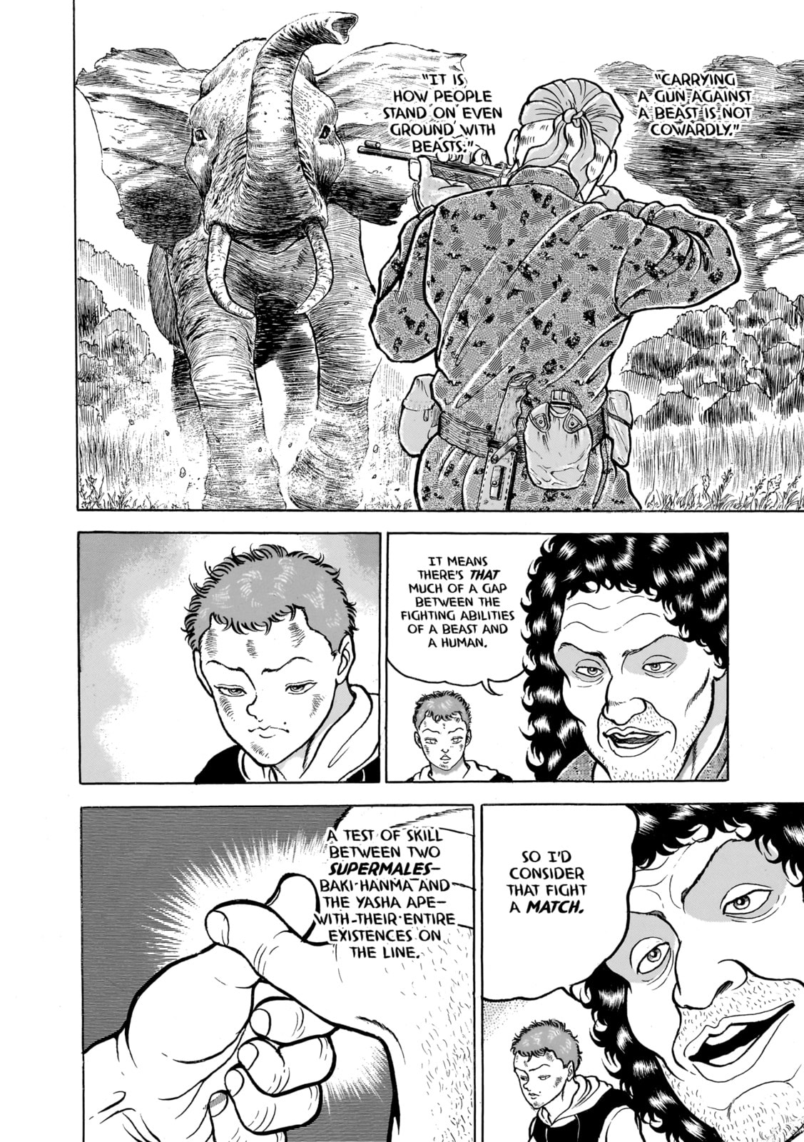 Read Baki the Grappler (Perfect Edition) chapter 104 image 7 on Lezhin
