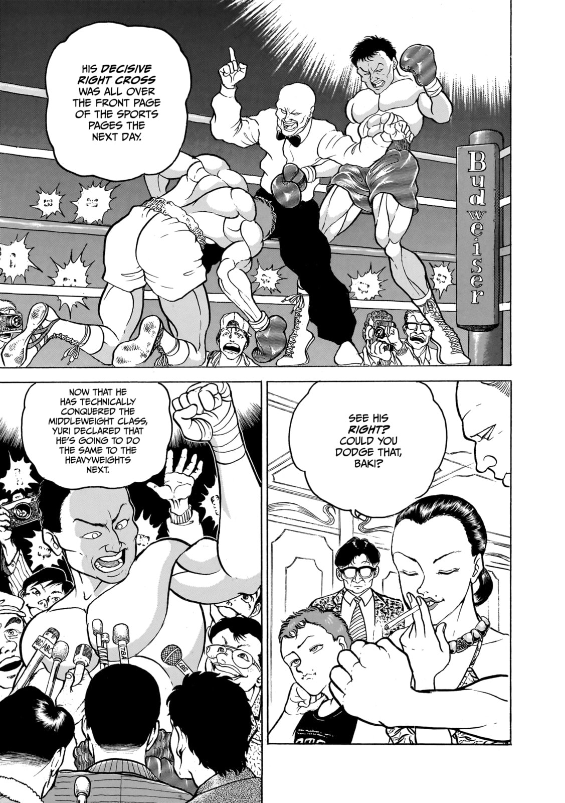 Read Baki the Grappler (Perfect Edition) chapter 105 image 7 on Lezhin