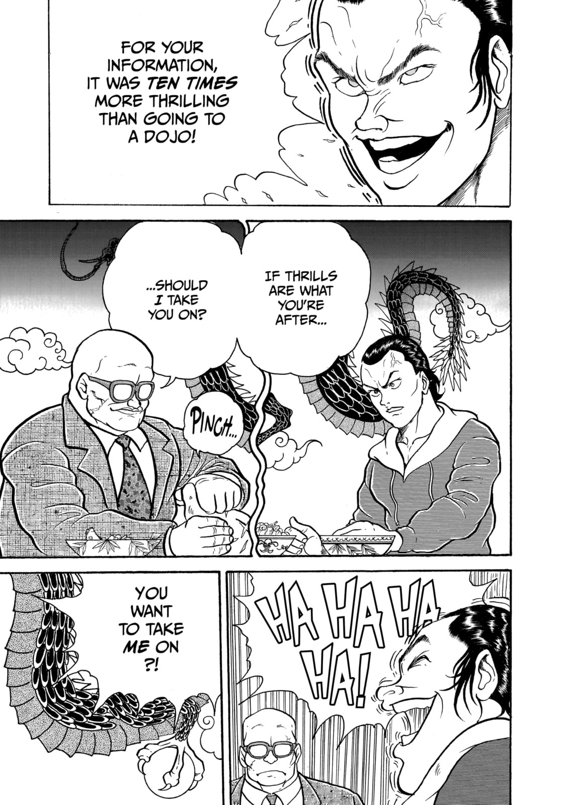 Read Baki the Grappler (Perfect Edition) chapter 11 image 4 on Lezhin