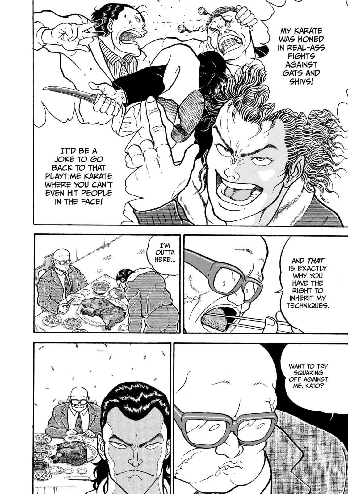 Read Baki the Grappler (Perfect Edition) chapter 11 image 5 on Lezhin