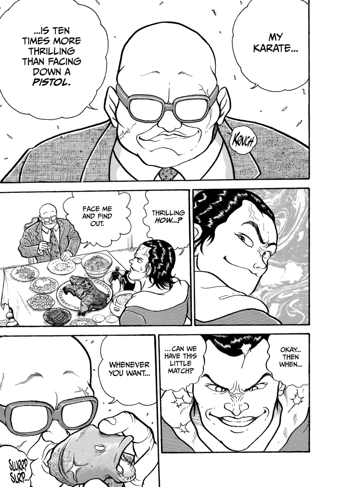 Read Baki the Grappler (Perfect Edition) chapter 11 image 6 on Lezhin
