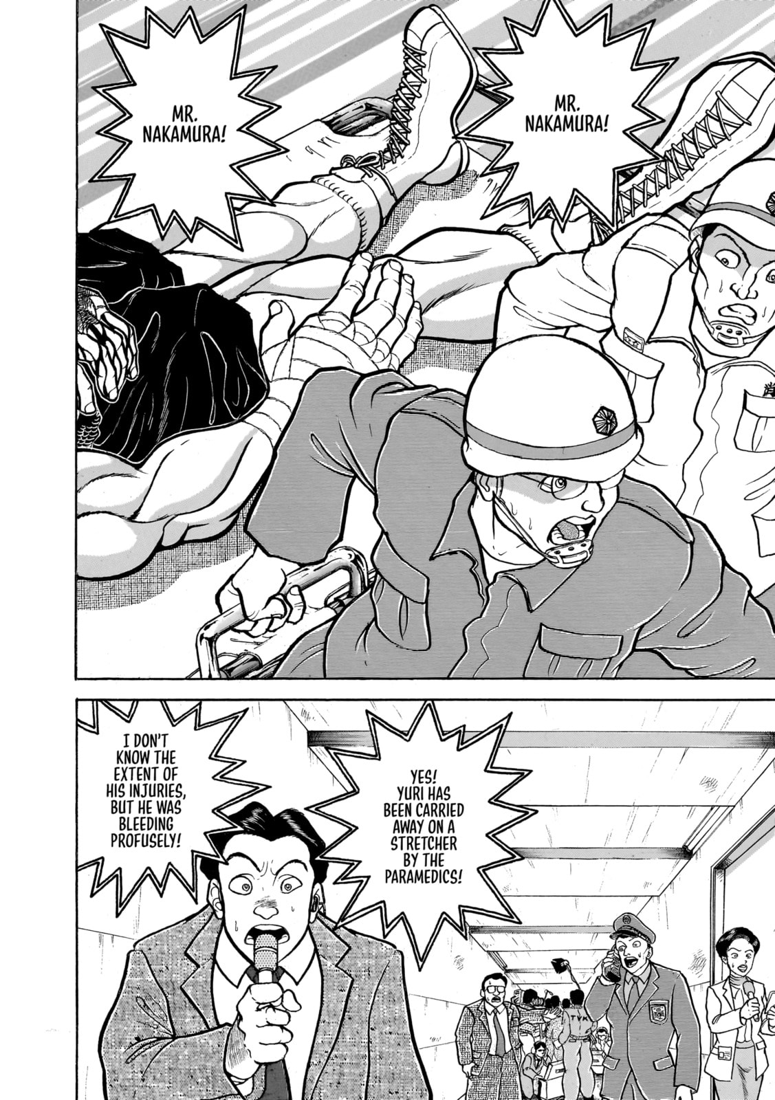 Read Baki the Grappler (Perfect Edition) chapter 110 image 1 on Lezhin