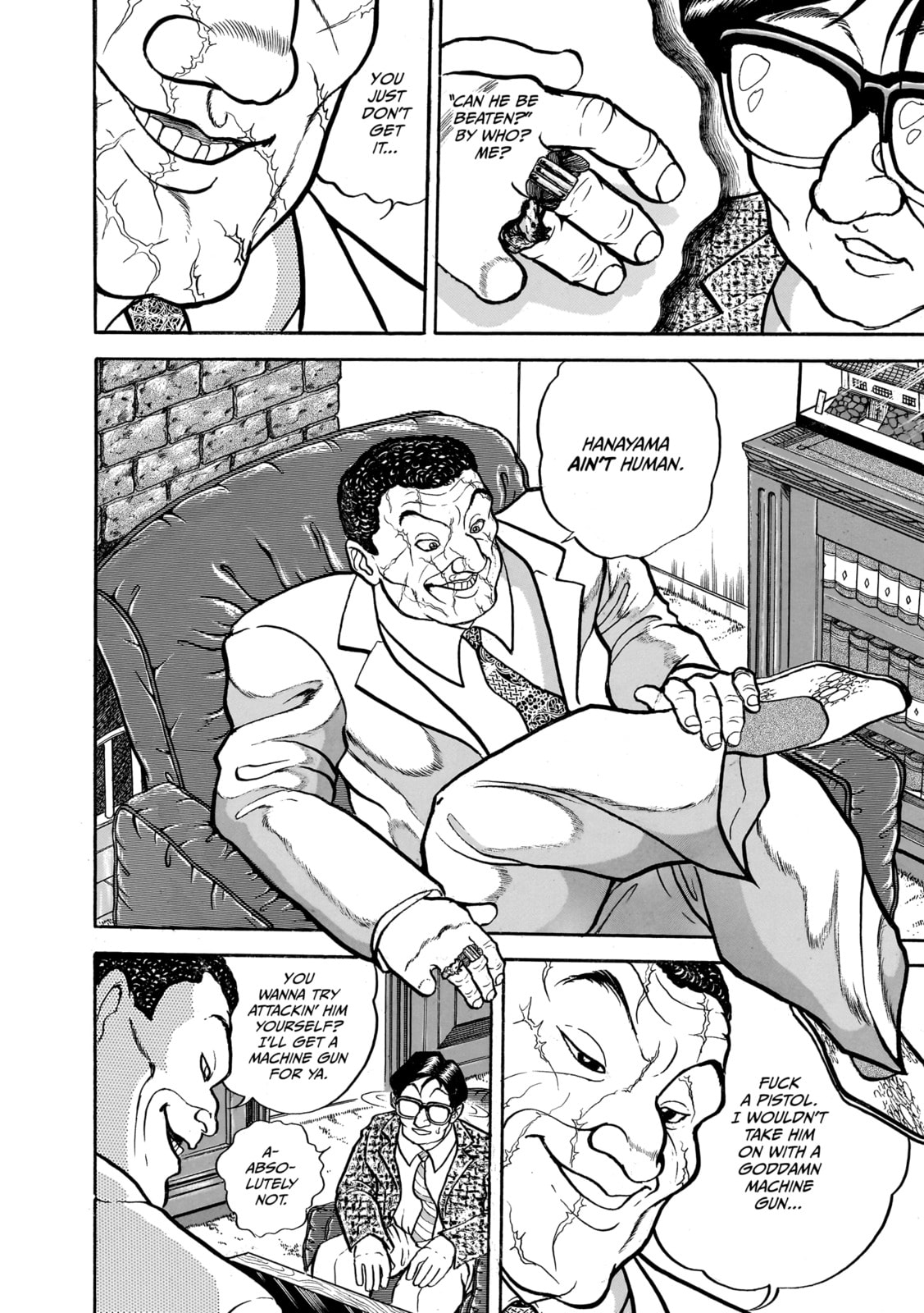 Read Baki the Grappler (Perfect Edition) chapter 110 image 5 on Lezhin