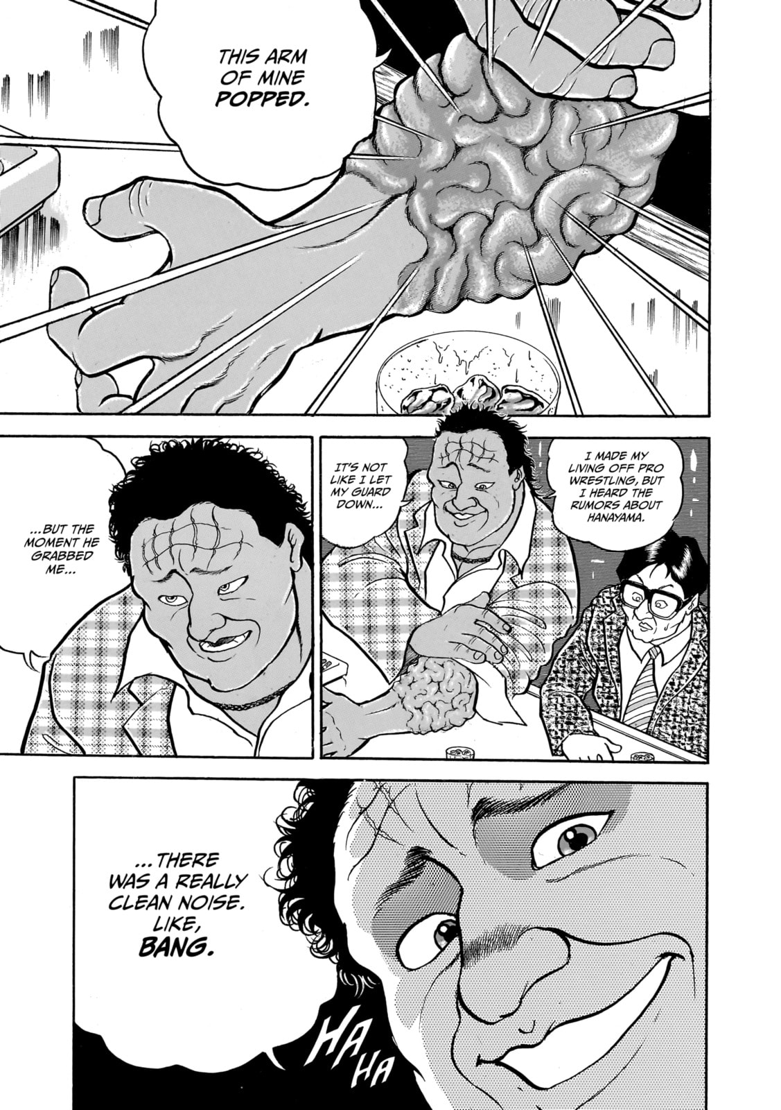Read Baki the Grappler (Perfect Edition) chapter 110 image 8 on Lezhin