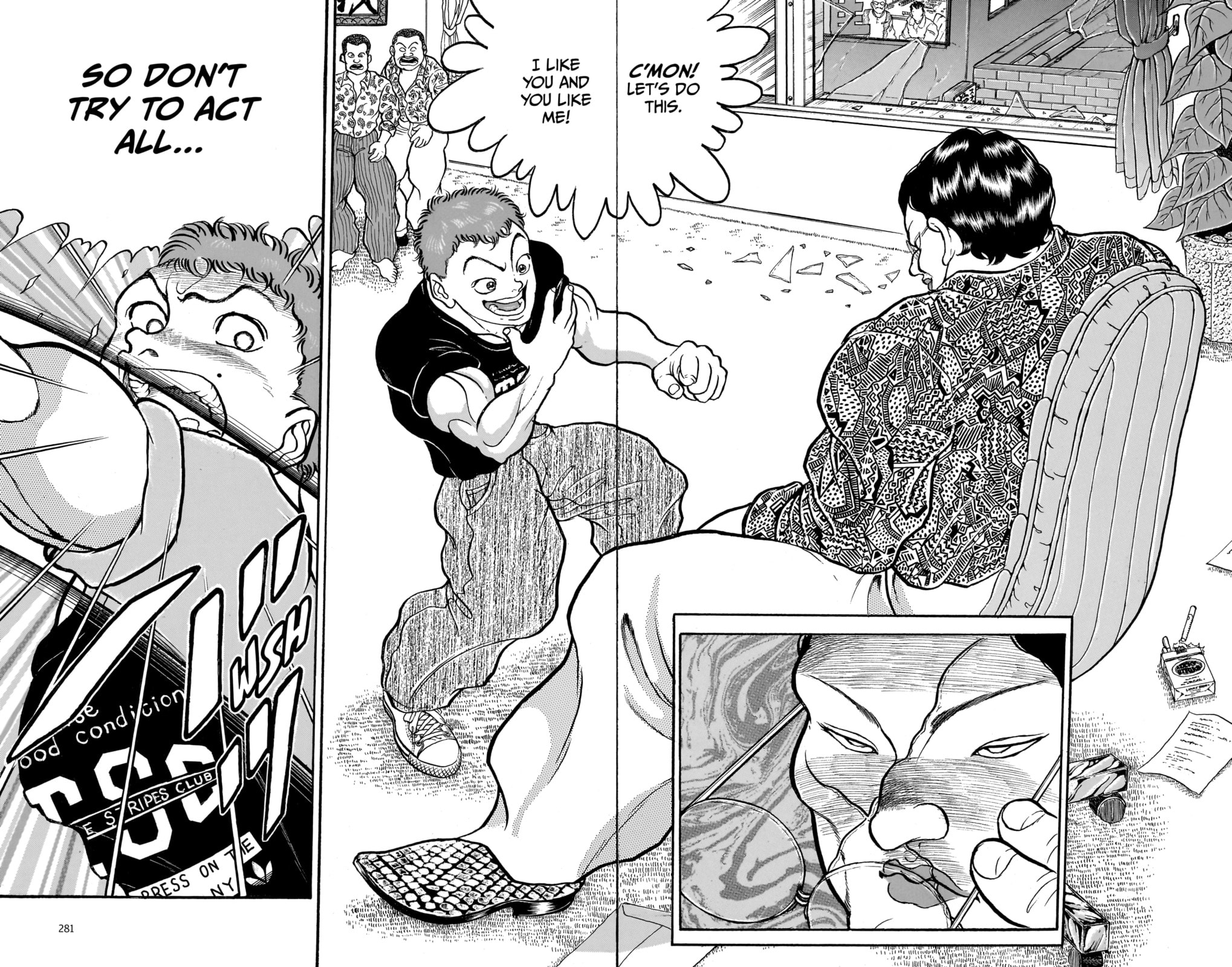 Read Baki the Grappler (Perfect Edition) chapter 111 image 3 on Lezhin