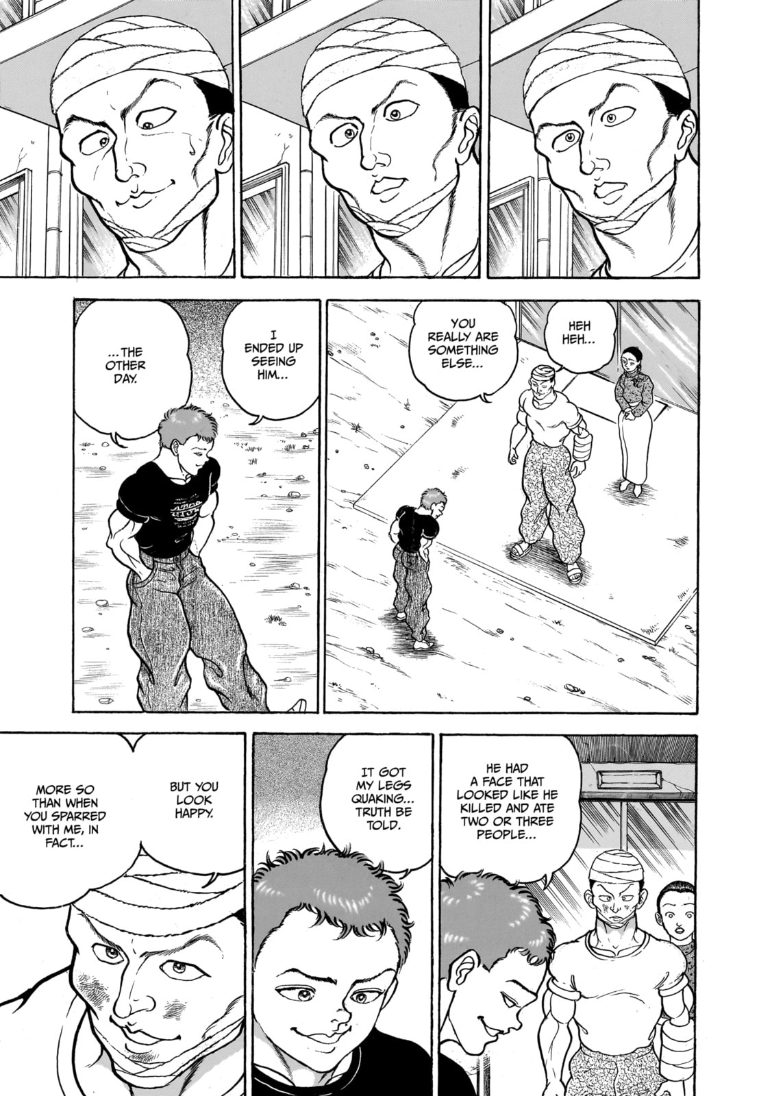 Read Baki the Grappler (Perfect Edition) chapter 113 image 8 on Lezhin