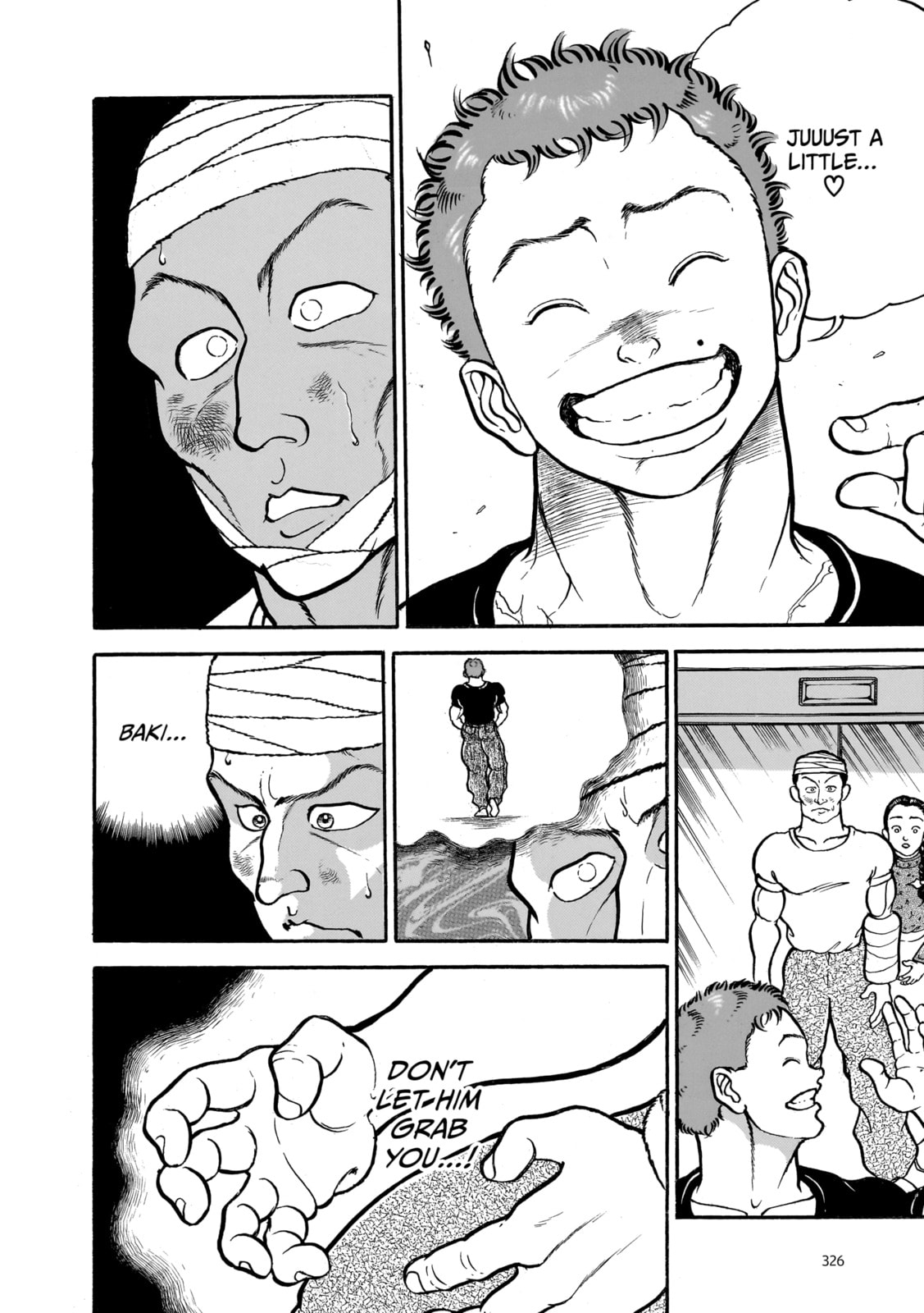 Read Baki the Grappler (Perfect Edition) chapter 113 image 9 on Lezhin