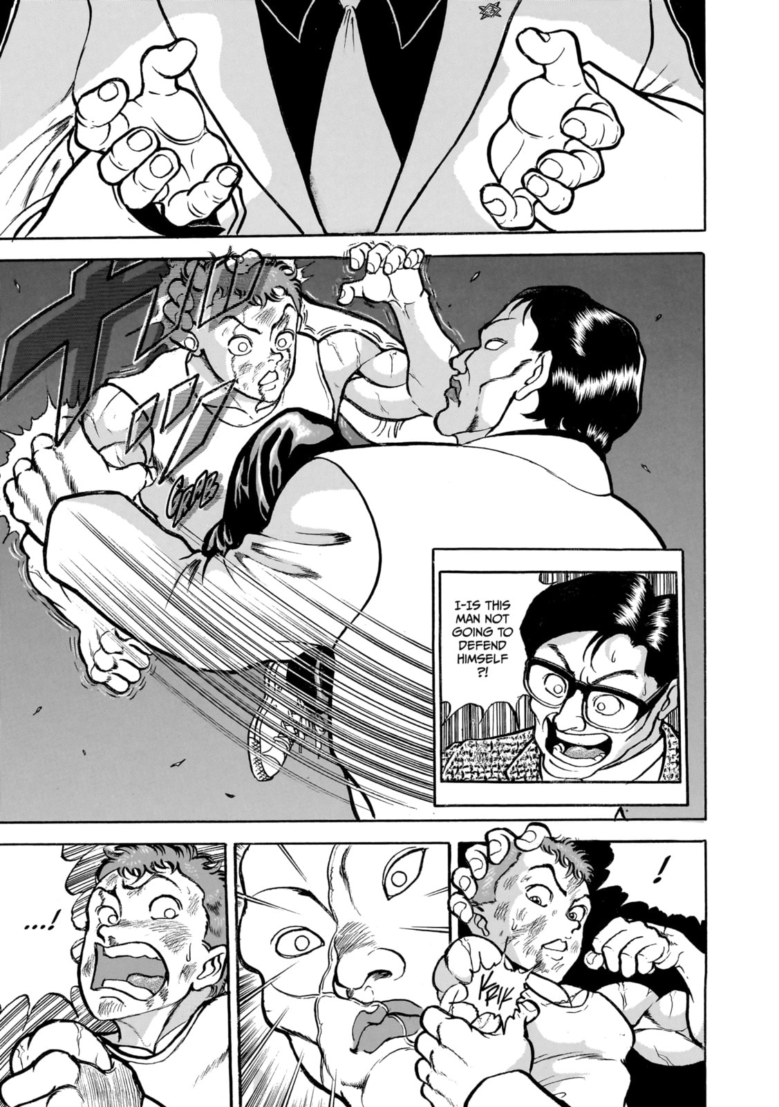 Read Baki the Grappler (Perfect Edition) chapter 115 image 3 on Lezhin