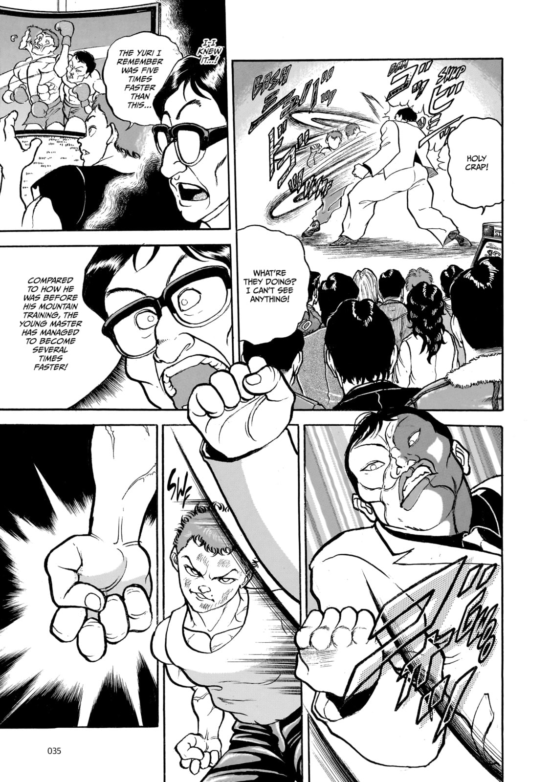 Read Baki the Grappler (Perfect Edition) chapter 115 image 9 on Lezhin