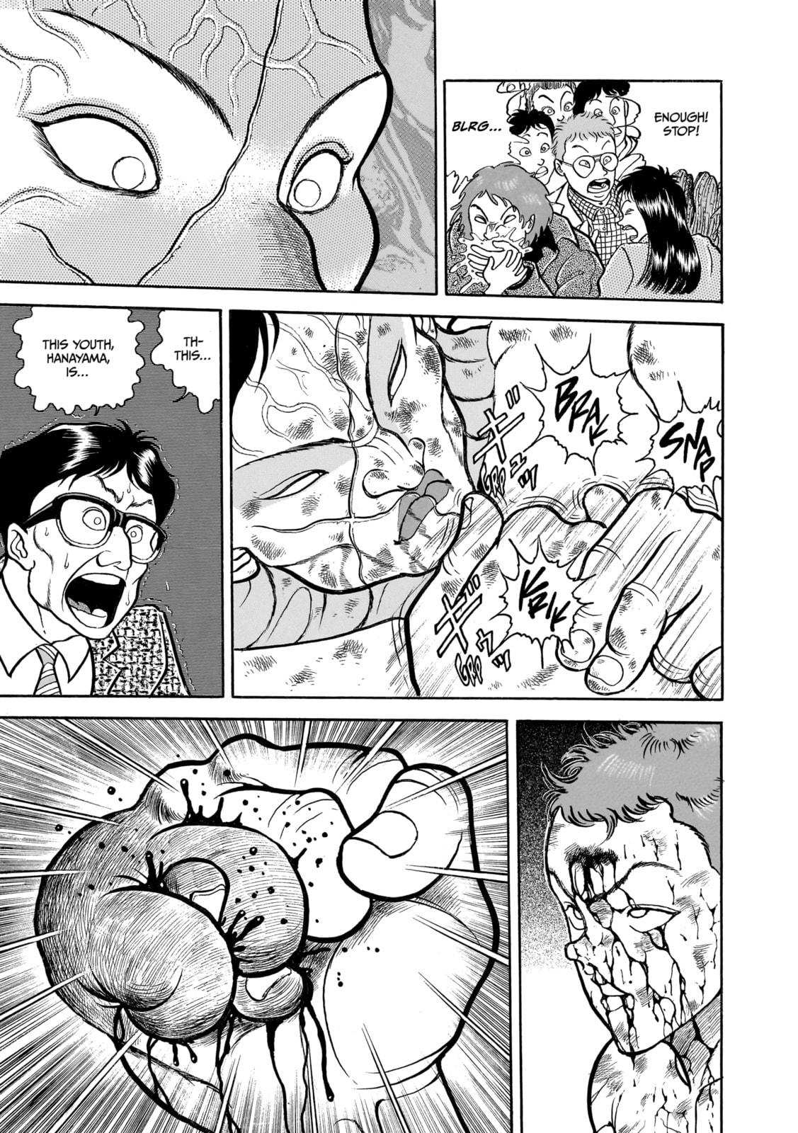 Read Baki the Grappler (Perfect Edition) chapter 121 image 8 on Lezhin