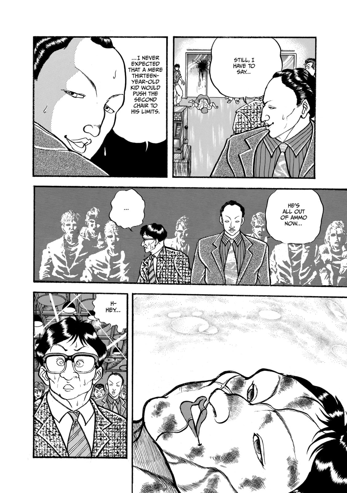 Read Baki the Grappler (Perfect Edition) chapter 122 image 5 on Lezhin