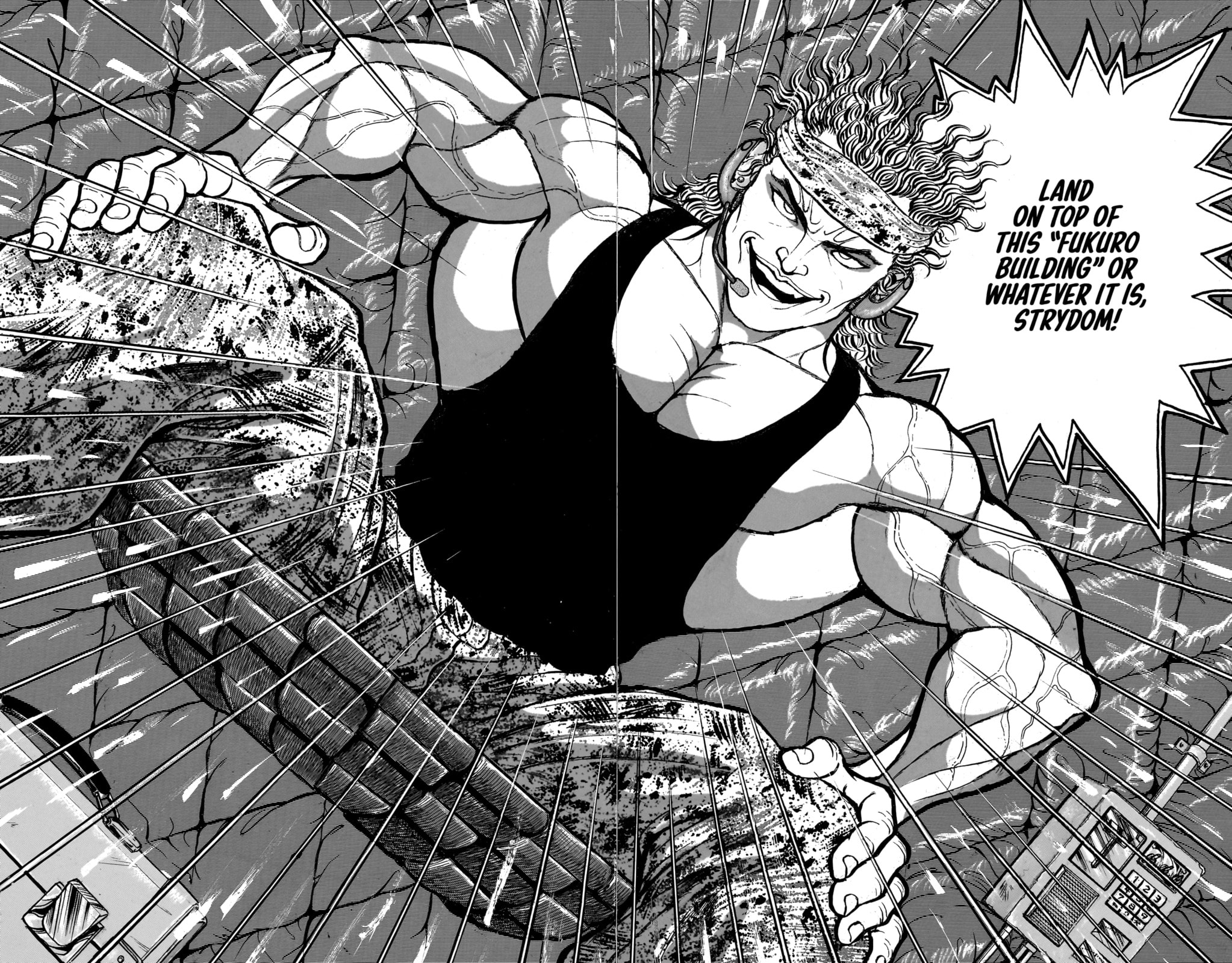 Read Baki the Grappler (Perfect Edition) chapter 122 image 7 on Lezhin