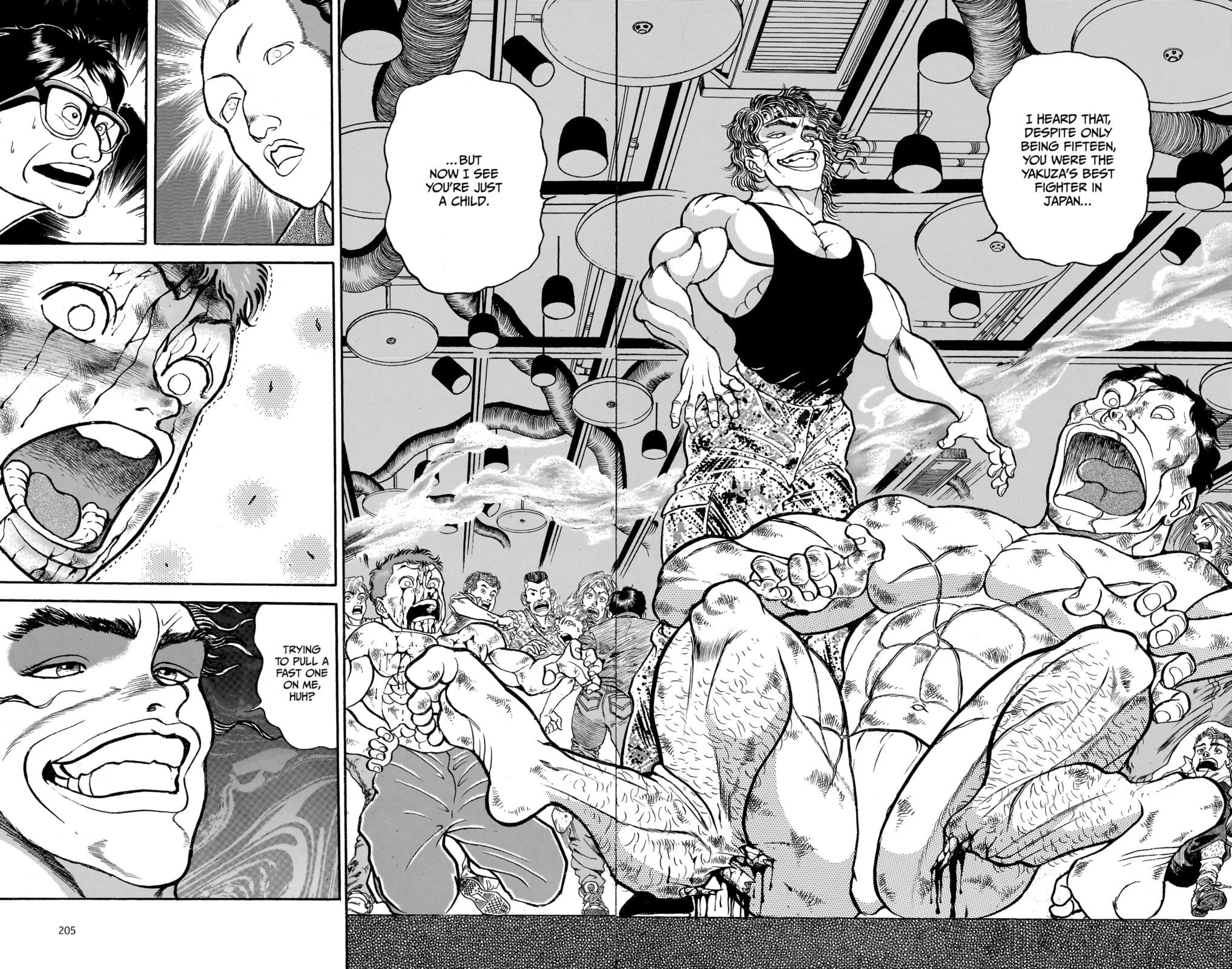 Read Baki the Grappler (Perfect Edition) chapter 124 image 1 on Lezhin