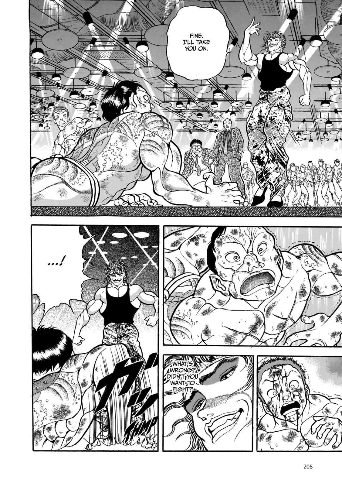 Read Baki the Grappler (Perfect Edition) chapter 124 image 4 on Lezhin