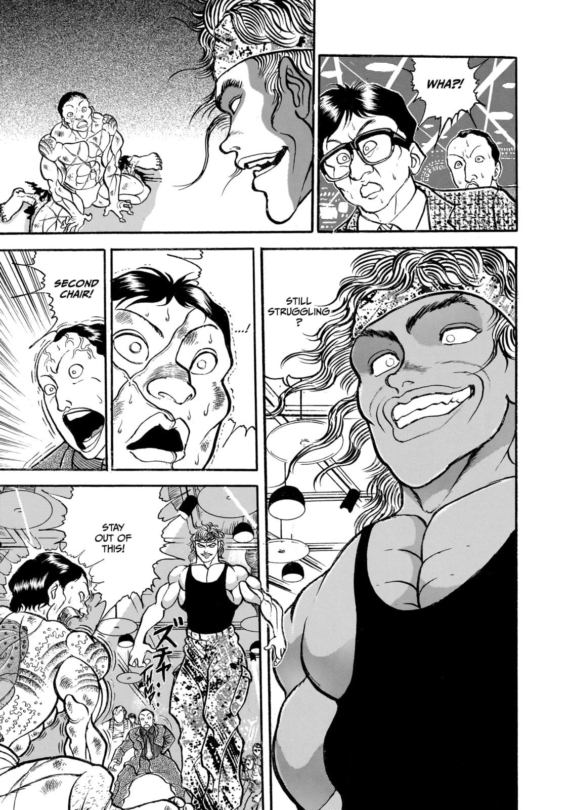 Read Baki the Grappler (Perfect Edition) chapter 124 image 9 on Lezhin