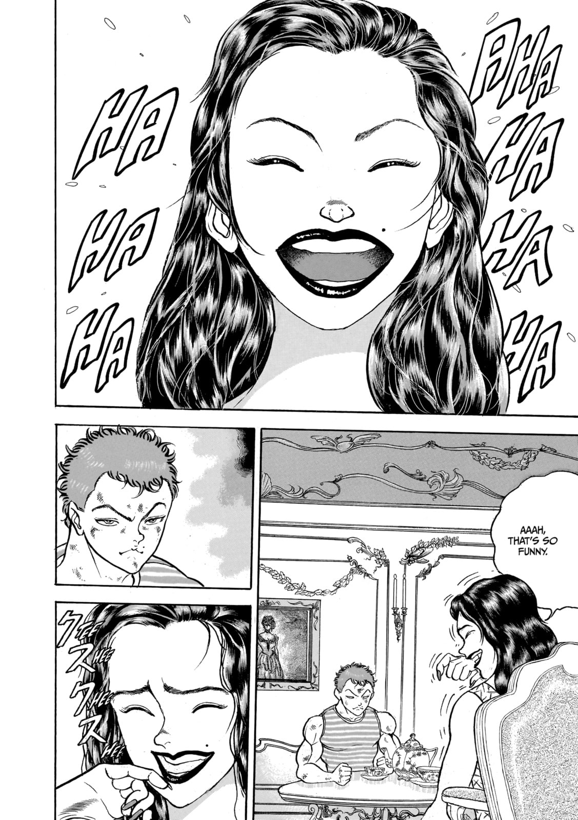 Read Baki the Grappler (Perfect Edition) chapter 129 image 1 on Lezhin