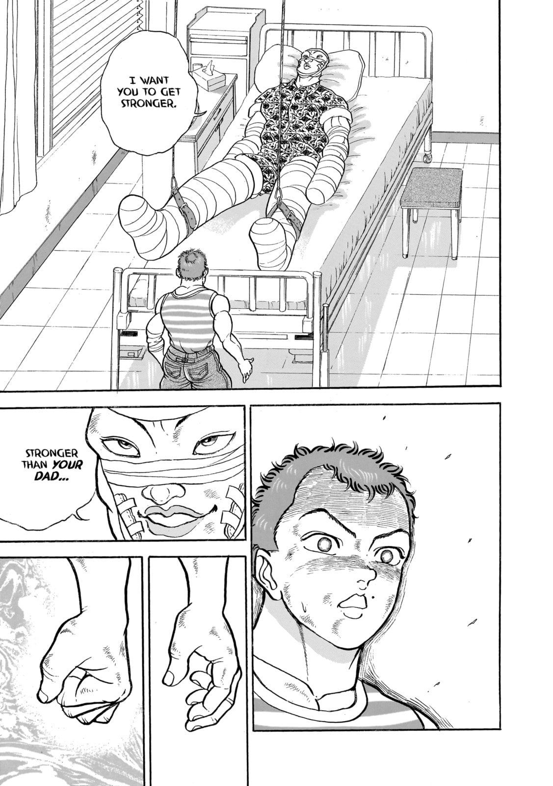 Read Baki the Grappler (Perfect Edition) chapter 129 image 16 on Lezhin