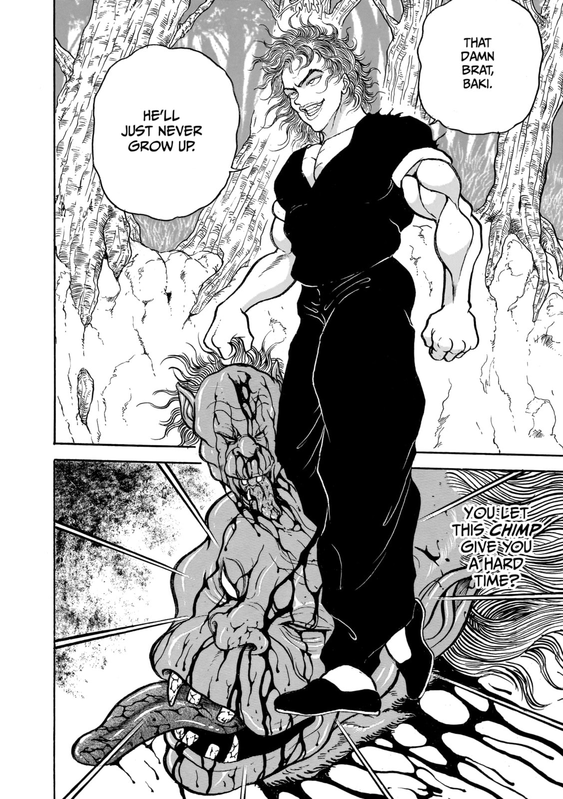 Read Baki the Grappler (Perfect Edition) chapter 129 image 19 on Lezhin