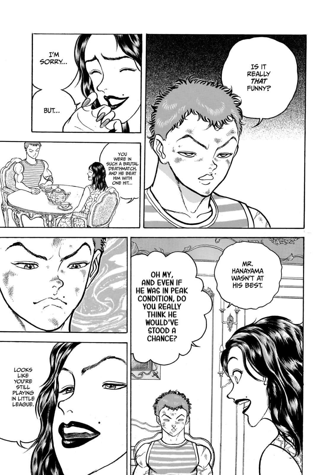 Read Baki the Grappler (Perfect Edition) chapter 129 image 2 on Lezhin