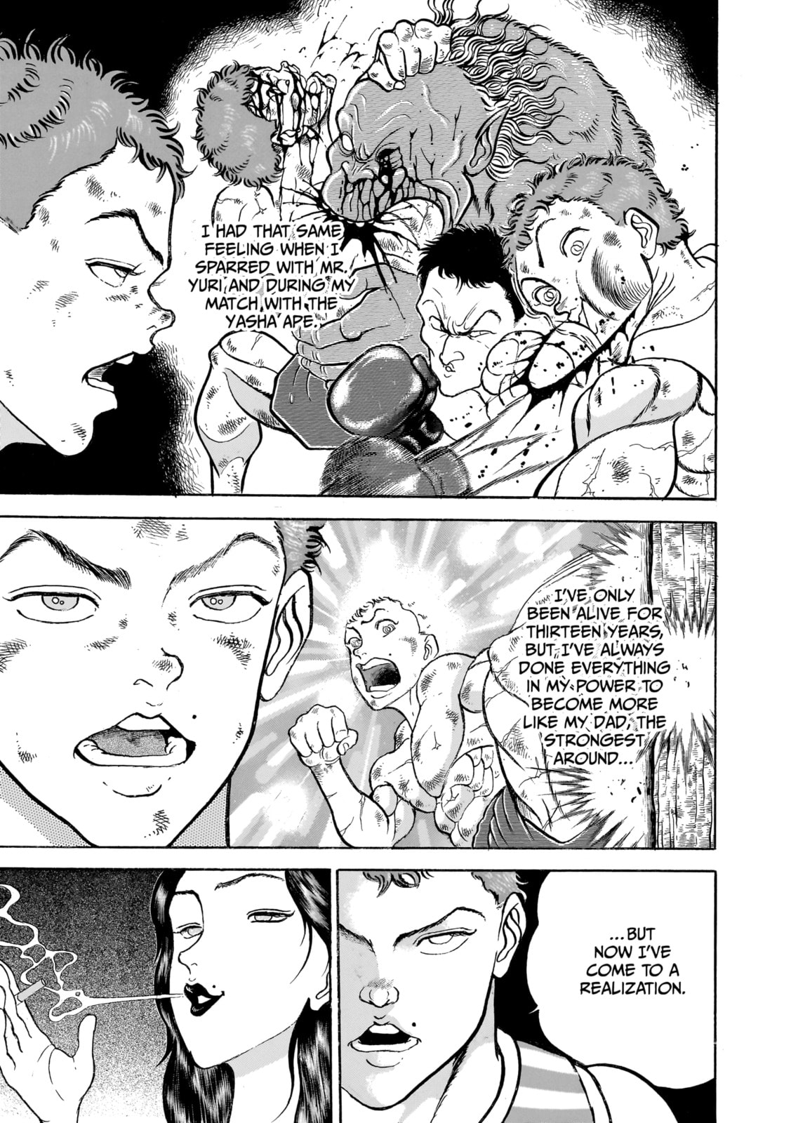 Read Baki the Grappler (Perfect Edition) chapter 129 image 6 on Lezhin