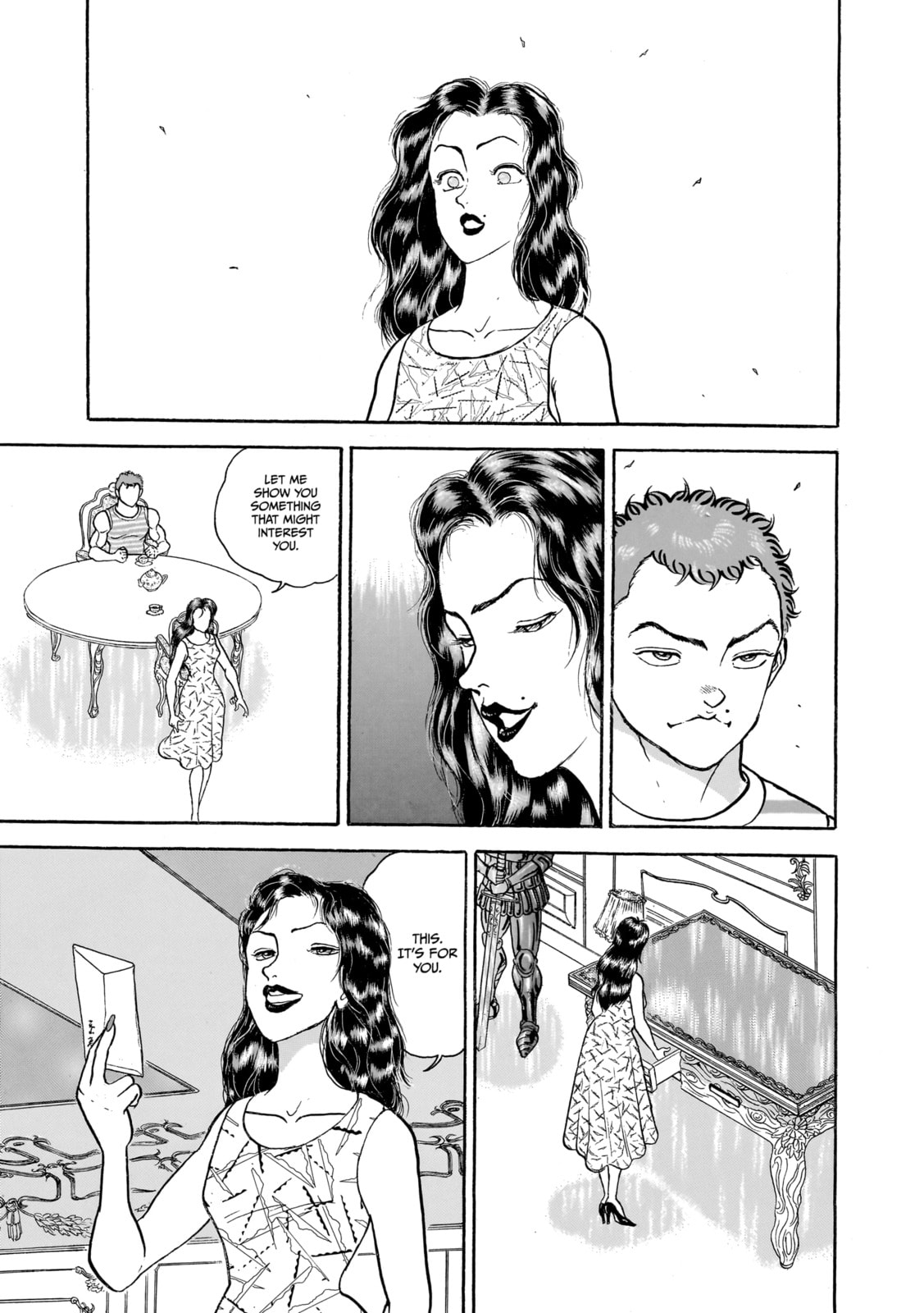 Read Baki the Grappler (Perfect Edition) chapter 129 image 8 on Lezhin