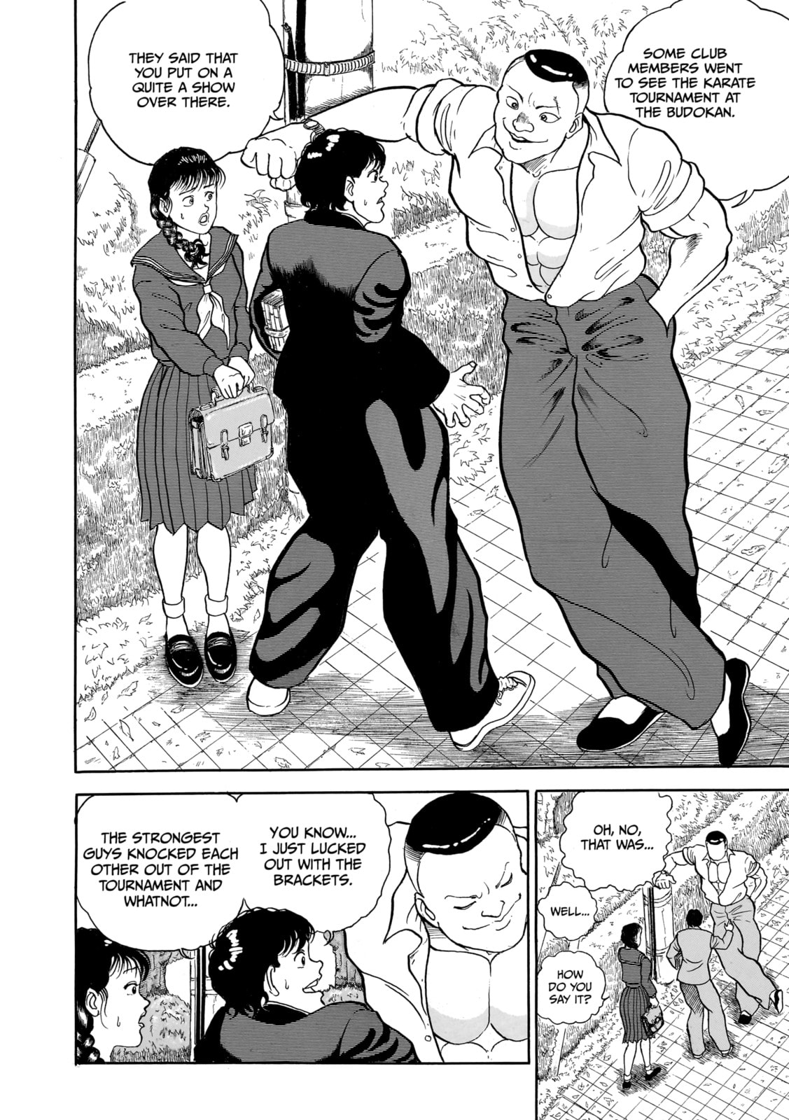 Read Baki the Grappler (Perfect Edition) chapter 13 image 1 on Lezhin