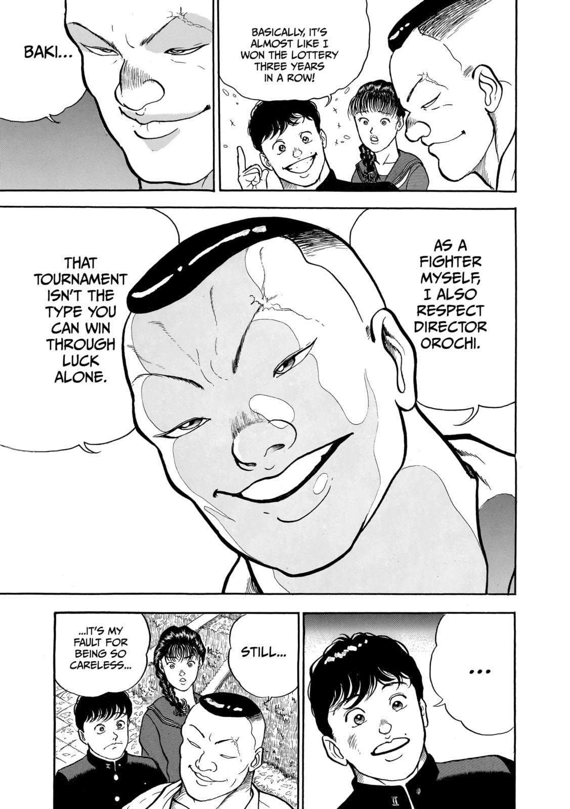 Read Baki the Grappler (Perfect Edition) chapter 13 image 2 on Lezhin