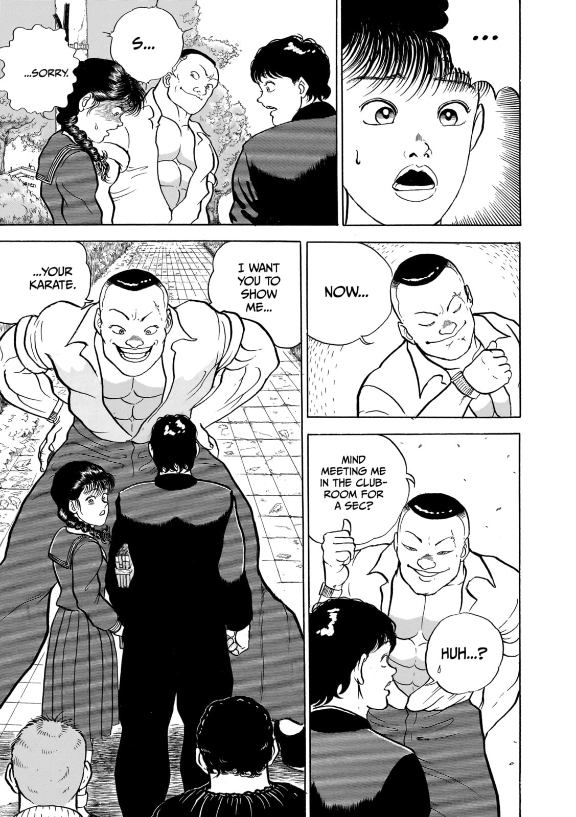 Read Baki the Grappler (Perfect Edition) chapter 13 image 4 on Lezhin