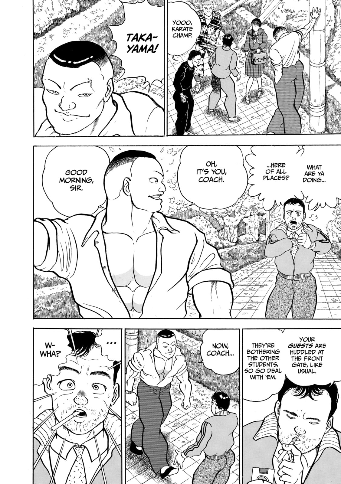 Read Baki the Grappler (Perfect Edition) chapter 13 image 5 on Lezhin