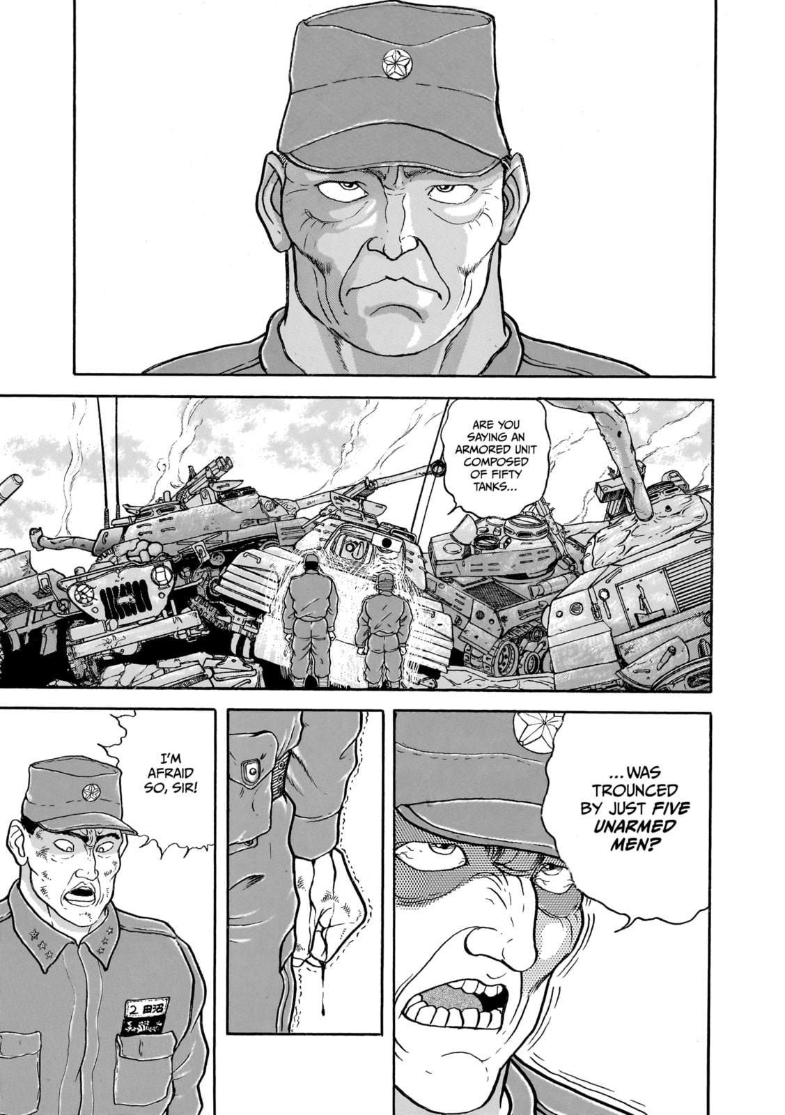 Read Baki the Grappler (Perfect Edition) chapter 133 image 5 on Lezhin