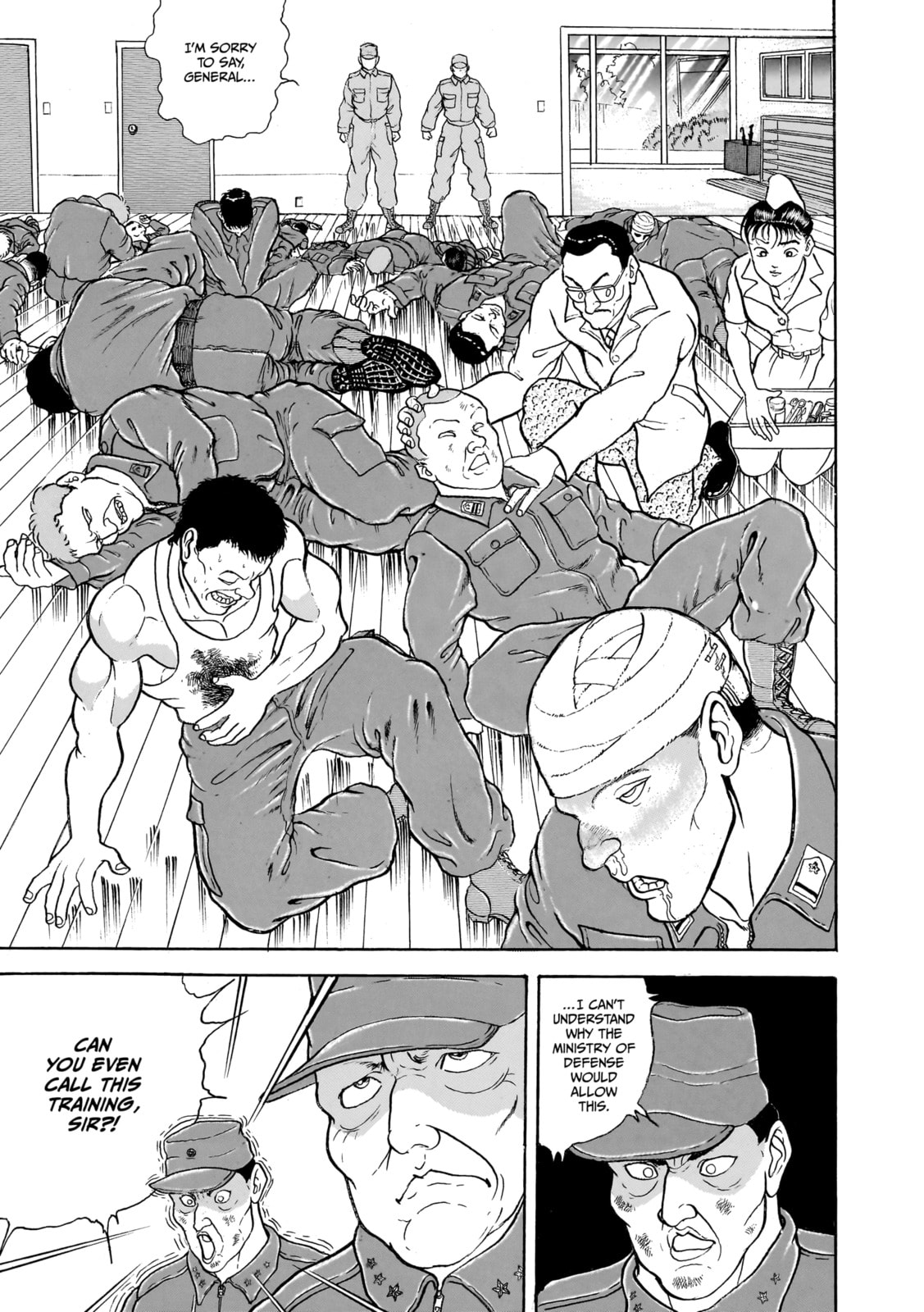 Read Baki the Grappler (Perfect Edition) chapter 133 image 7 on Lezhin