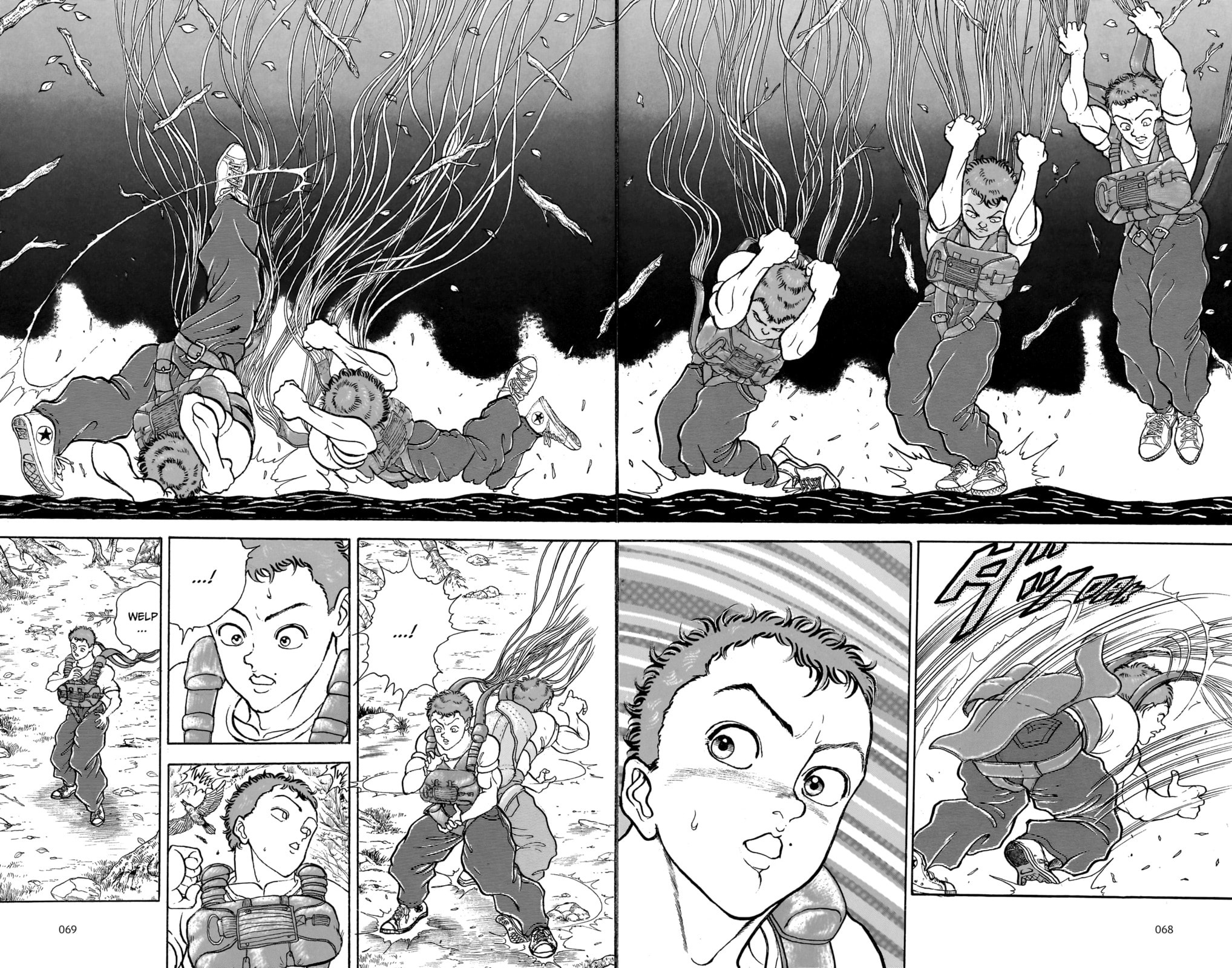 Read Baki the Grappler (Perfect Edition) chapter 134 image 3 on Lezhin