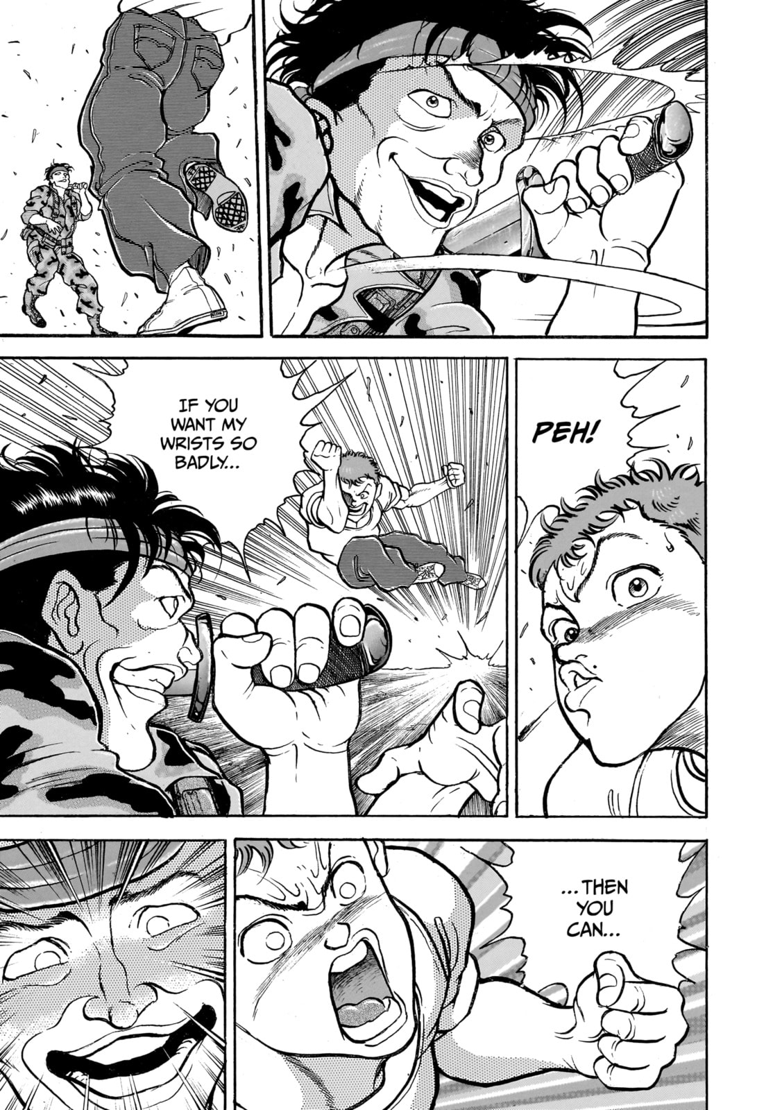 Read Baki the Grappler (Perfect Edition) chapter 136 image 11 on Lezhin