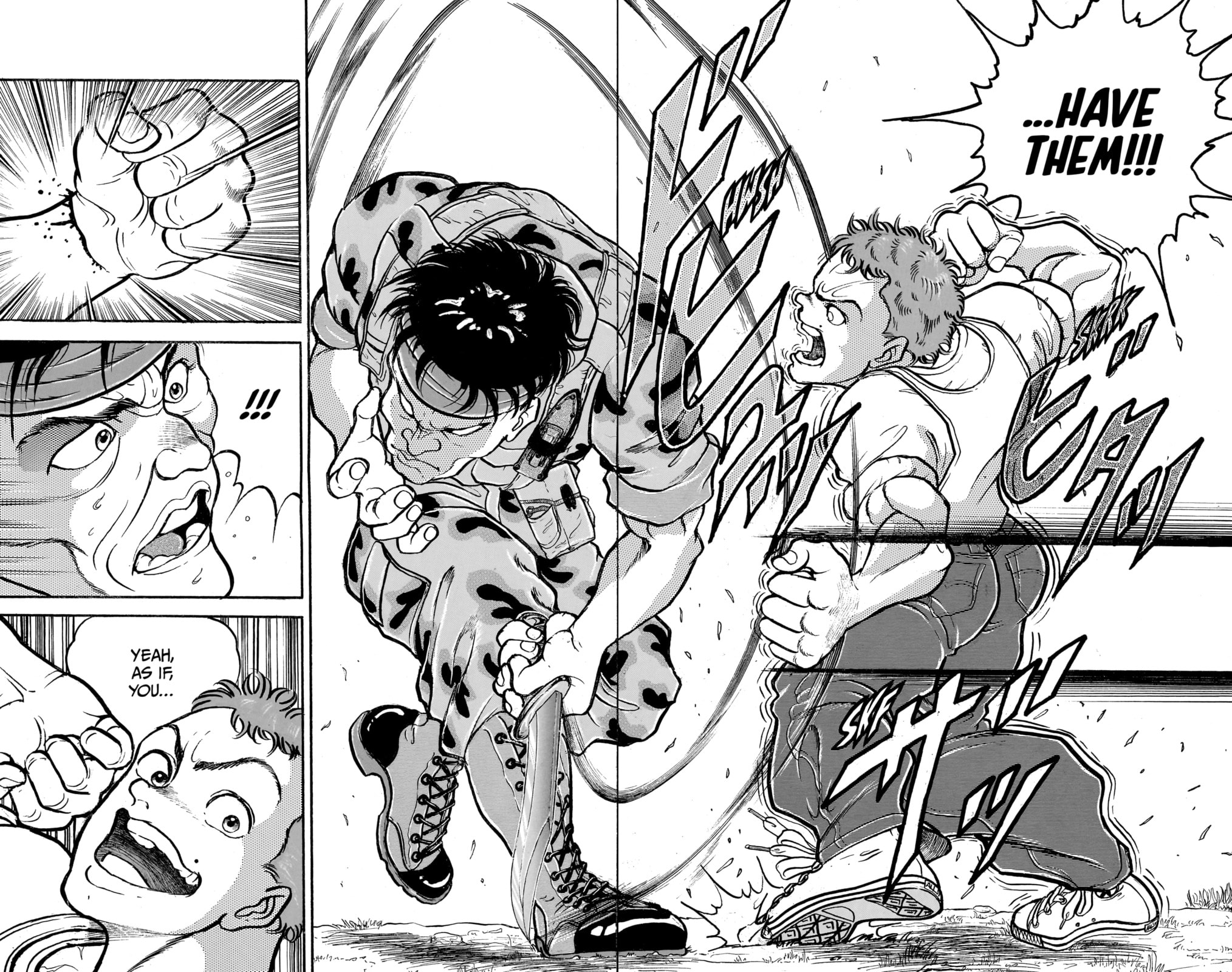 Read Baki the Grappler (Perfect Edition) chapter 136 image 12 on Lezhin