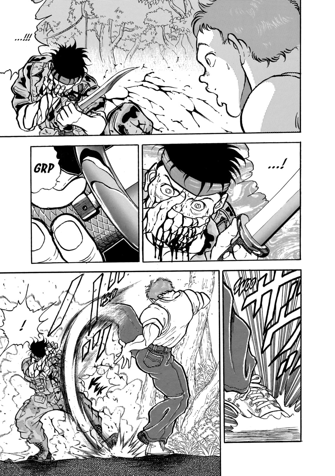 Read Baki the Grappler (Perfect Edition) chapter 136 image 14 on Lezhin