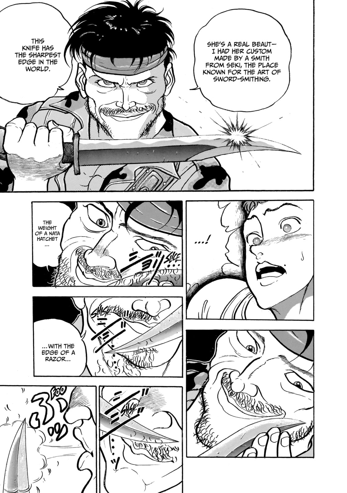 Read Baki the Grappler (Perfect Edition) chapter 136 image 5 on Lezhin