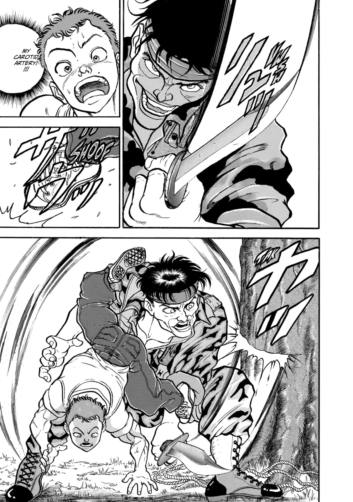 Read Baki the Grappler (Perfect Edition) chapter 136 image 7 on Lezhin